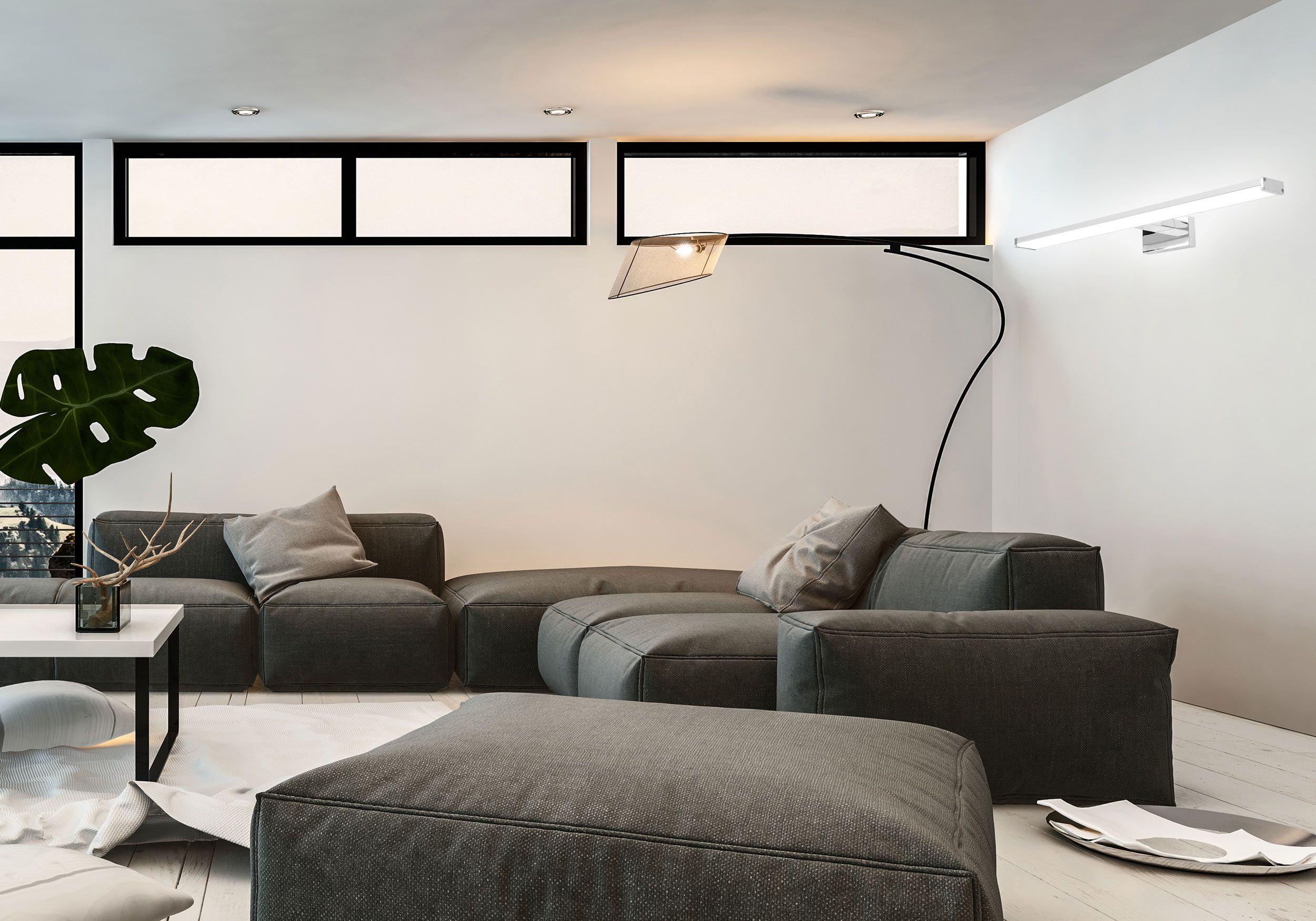 LED Wall Lamp APP369-1W Chrome