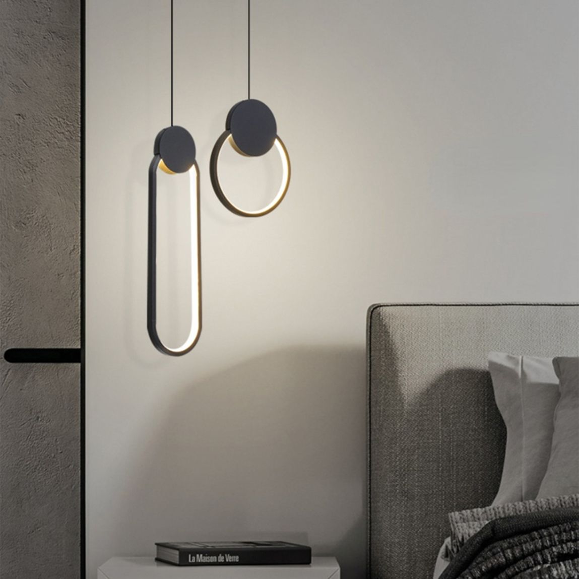 Люстра LED APP852-CP BLACK