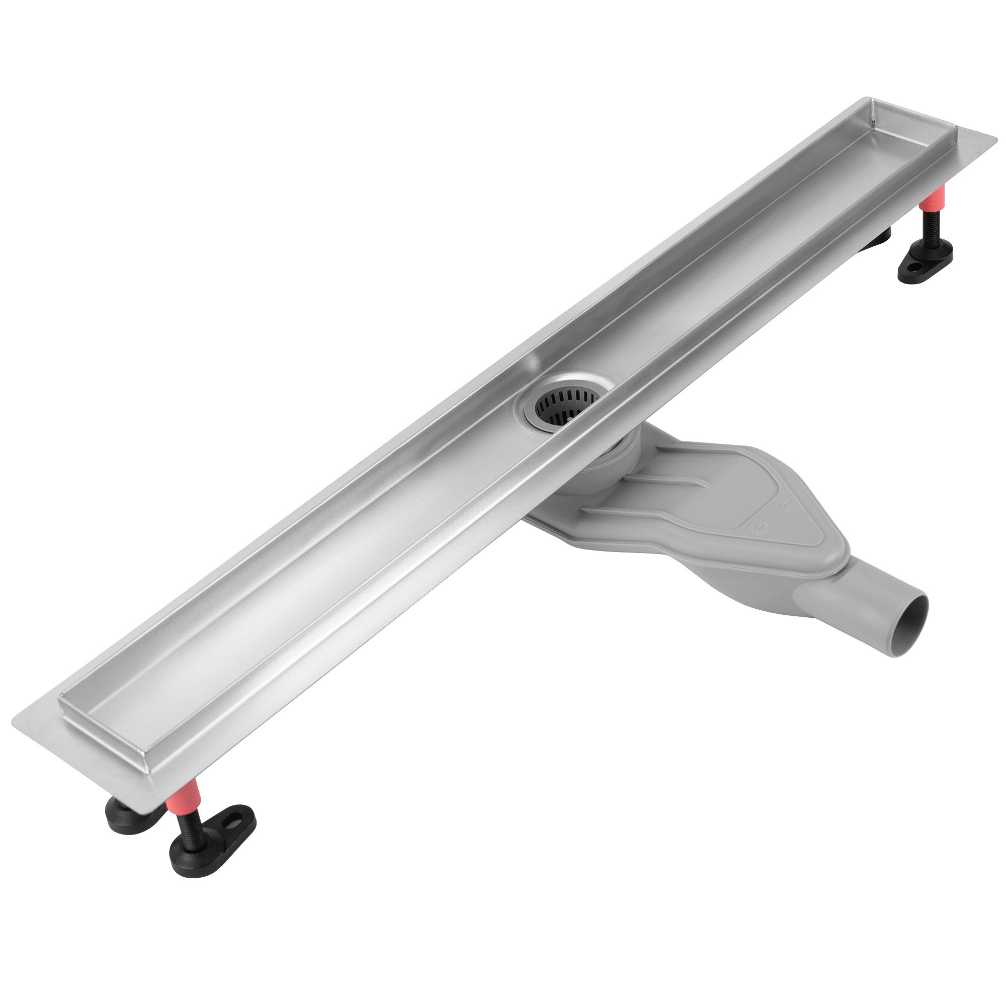 Linear drainage REA Neox Superflow BRUSH NICKEL 60