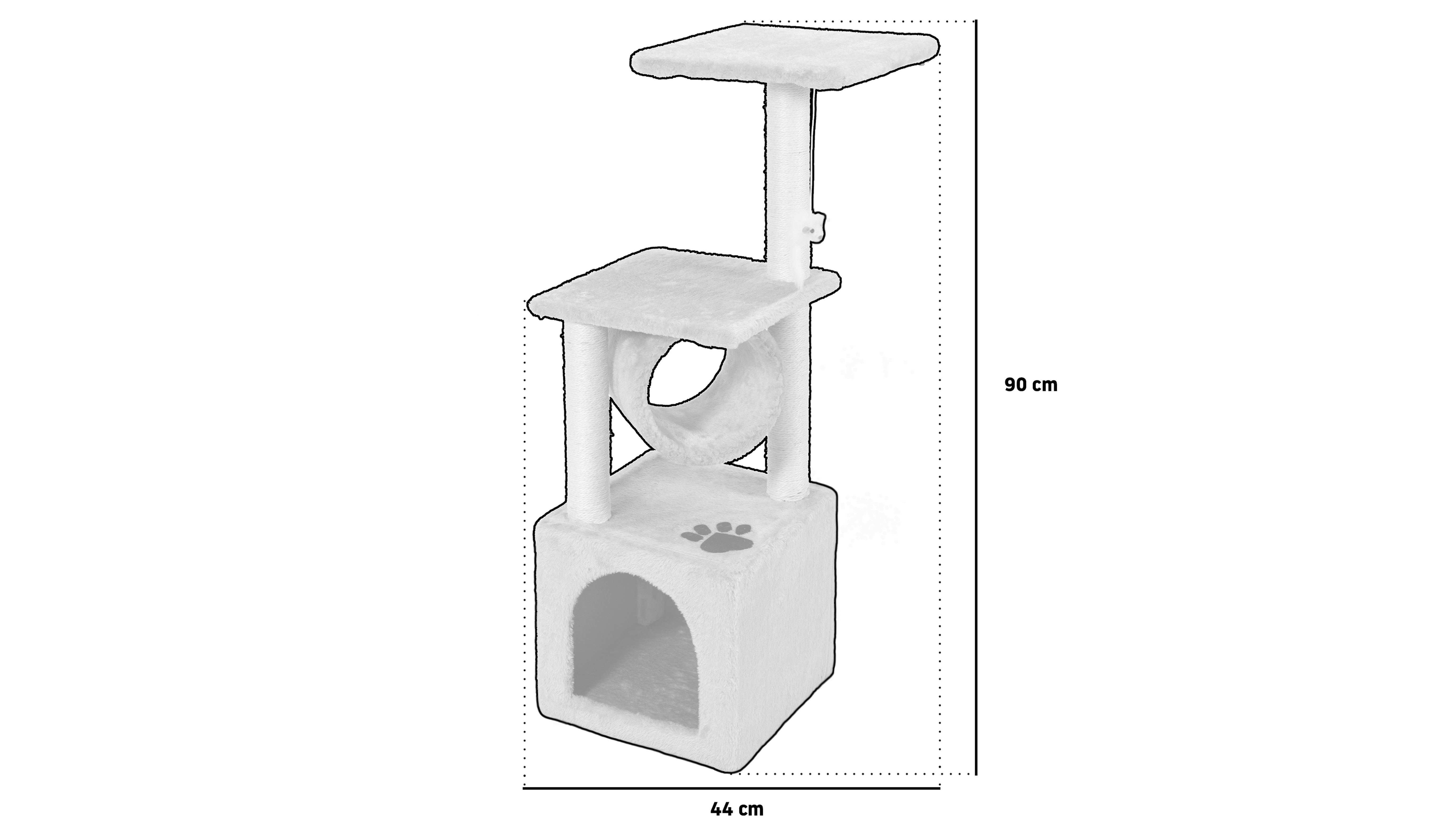 Cat scratching post 322137 XL