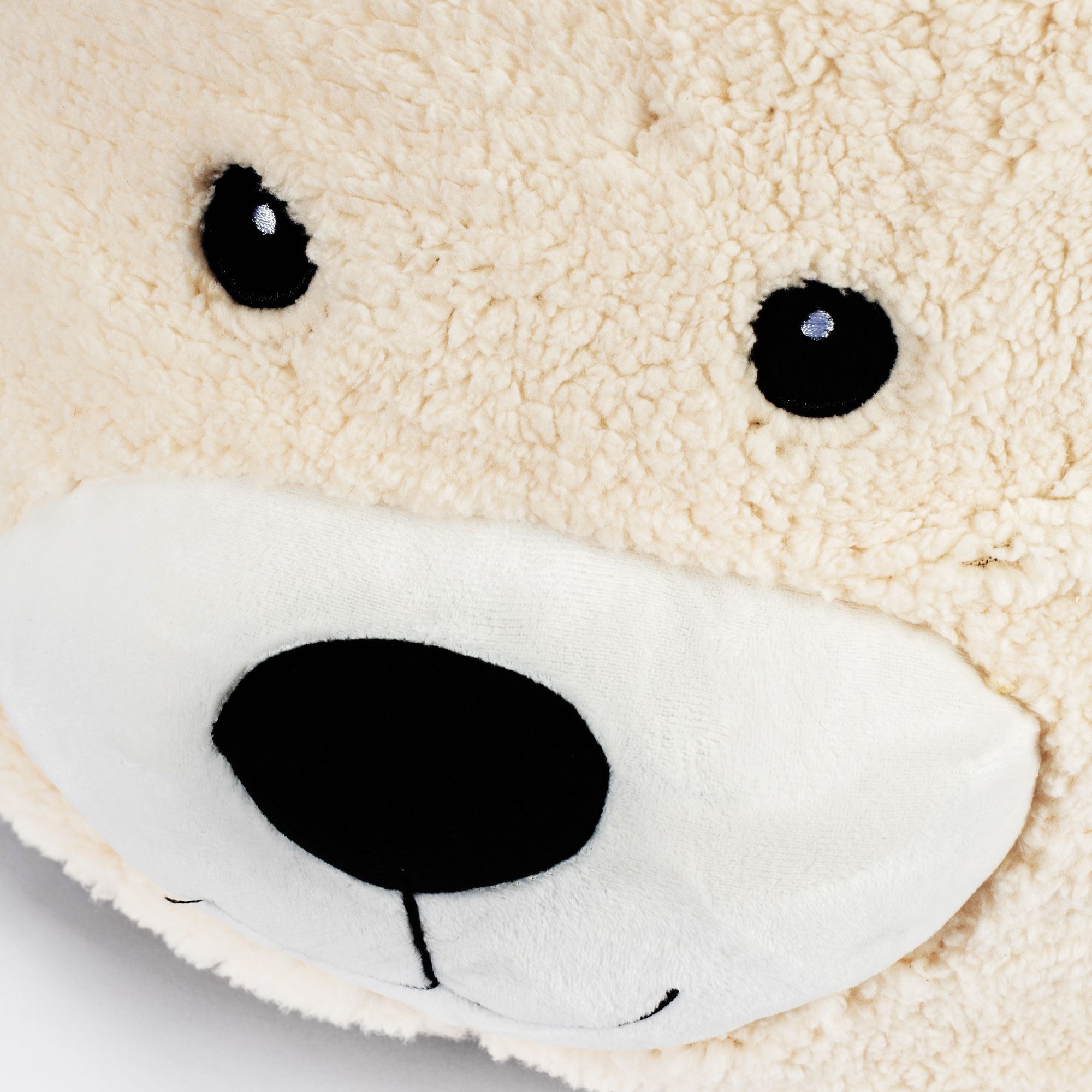 Puff de felpa Oso