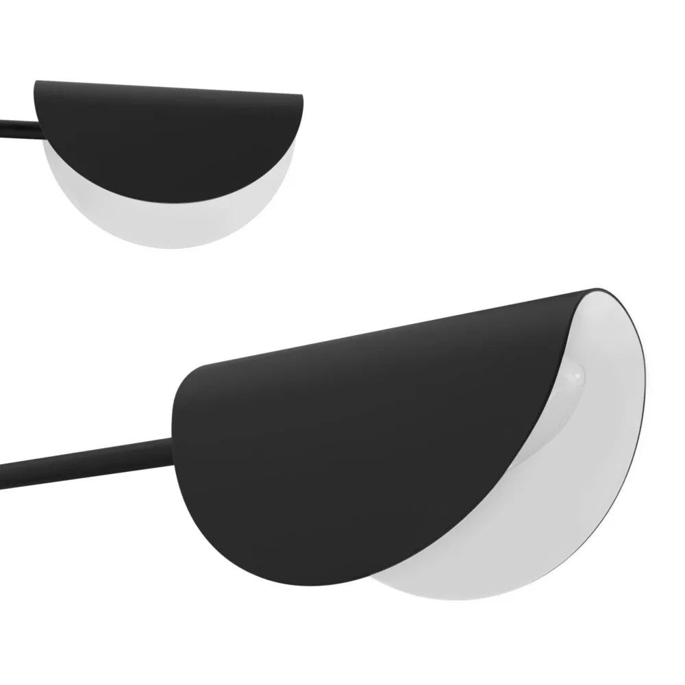 Lámpara de pared APP1262-1W Black