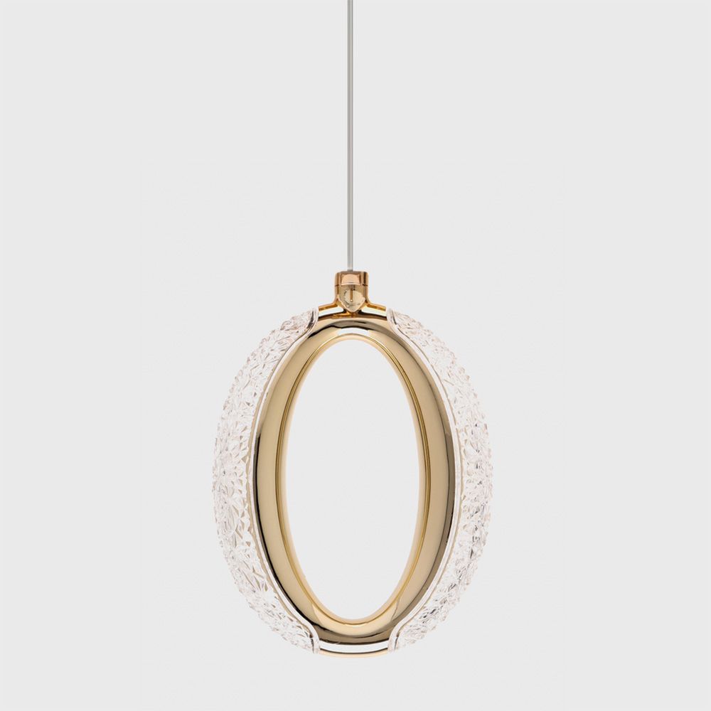 Lámpara Colgante de Cristal LED G114-1CP Złota