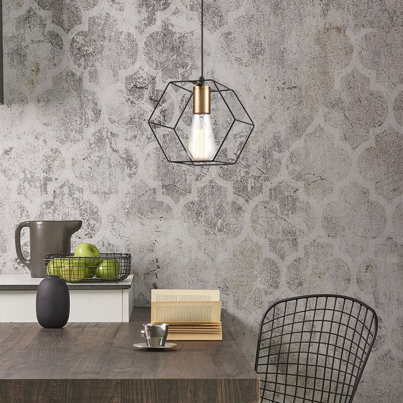 Lamp APP1131-1CP Black/gold