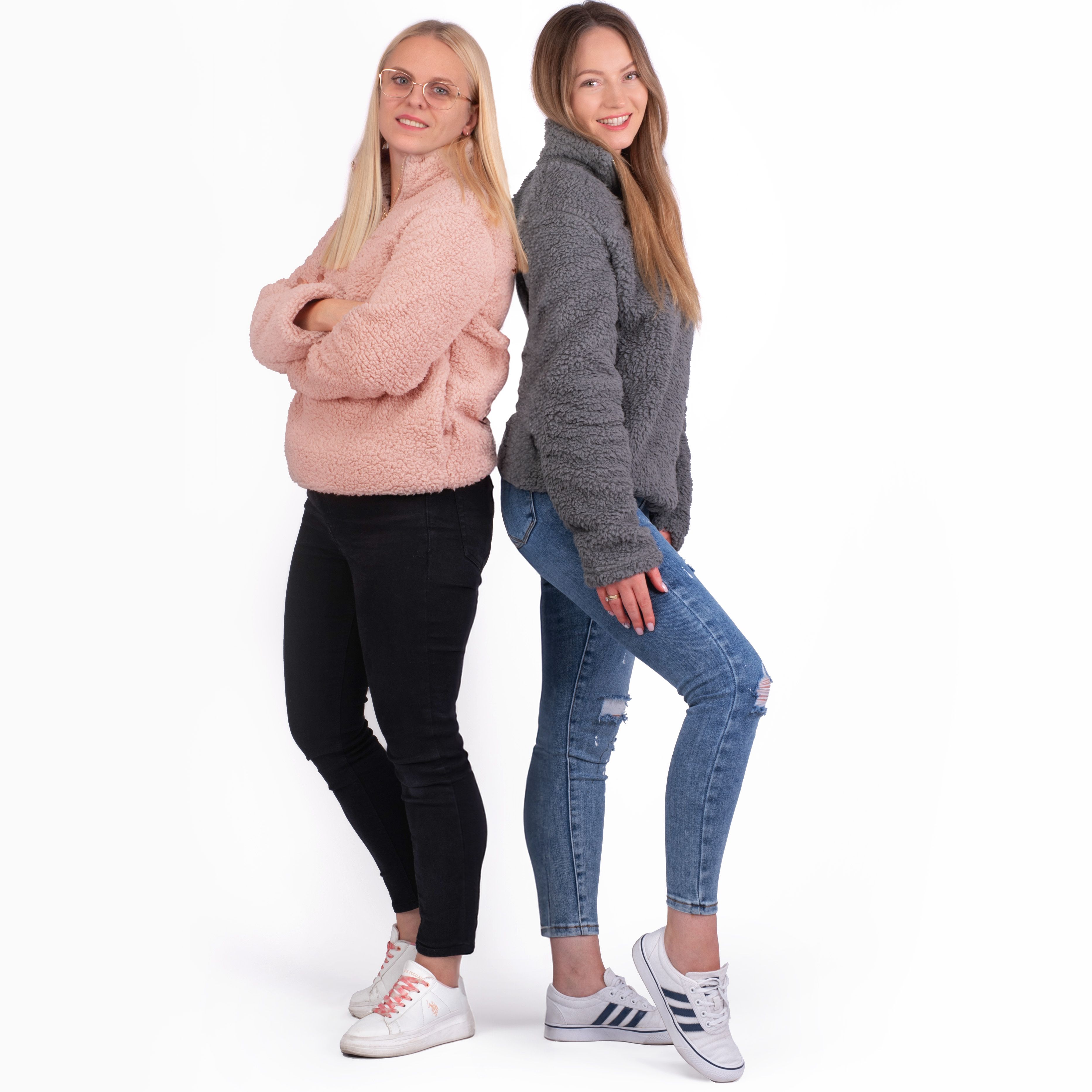 Women's sweatshirt Sherpa Dirty Pink  s