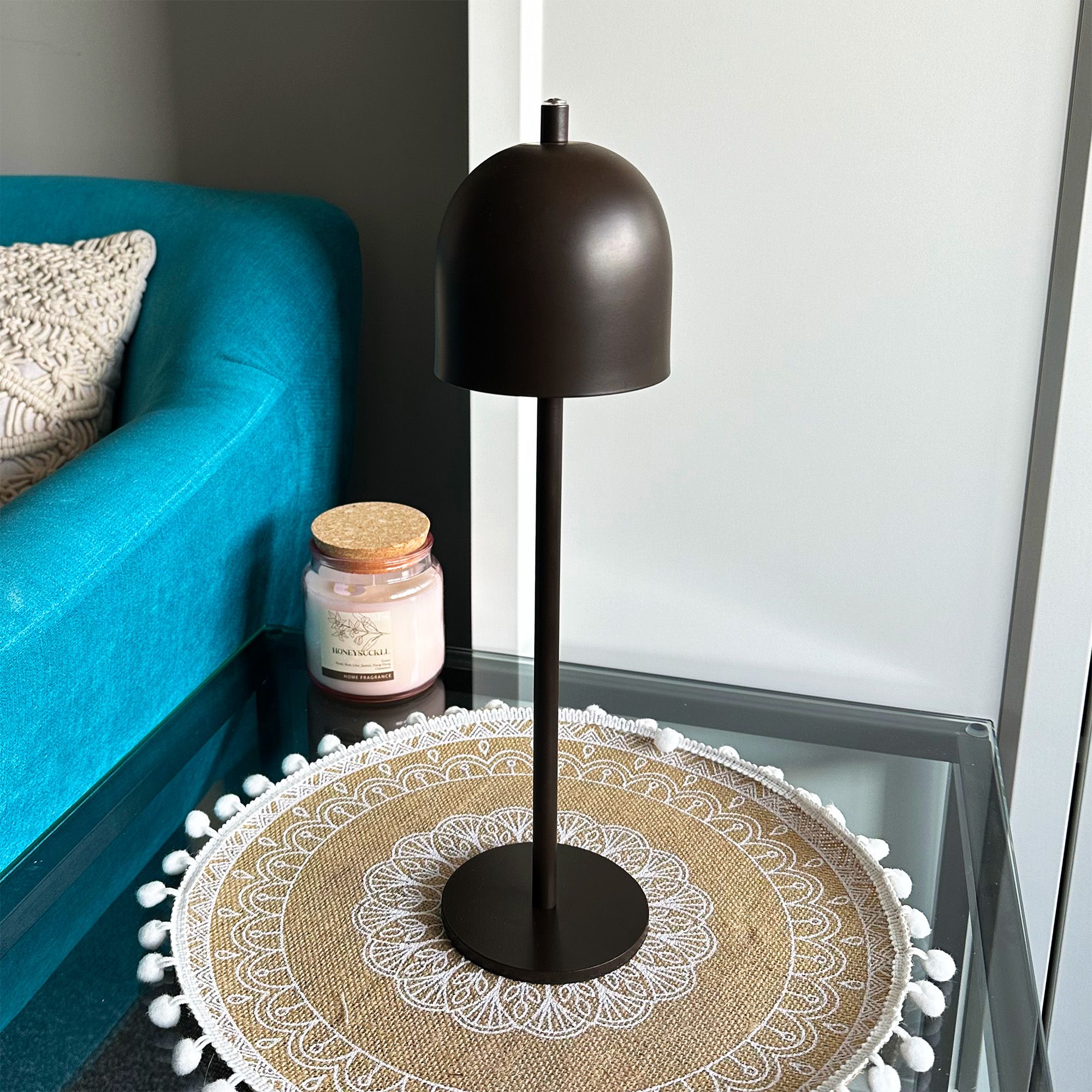 Bedside lamp APP1359-T brown