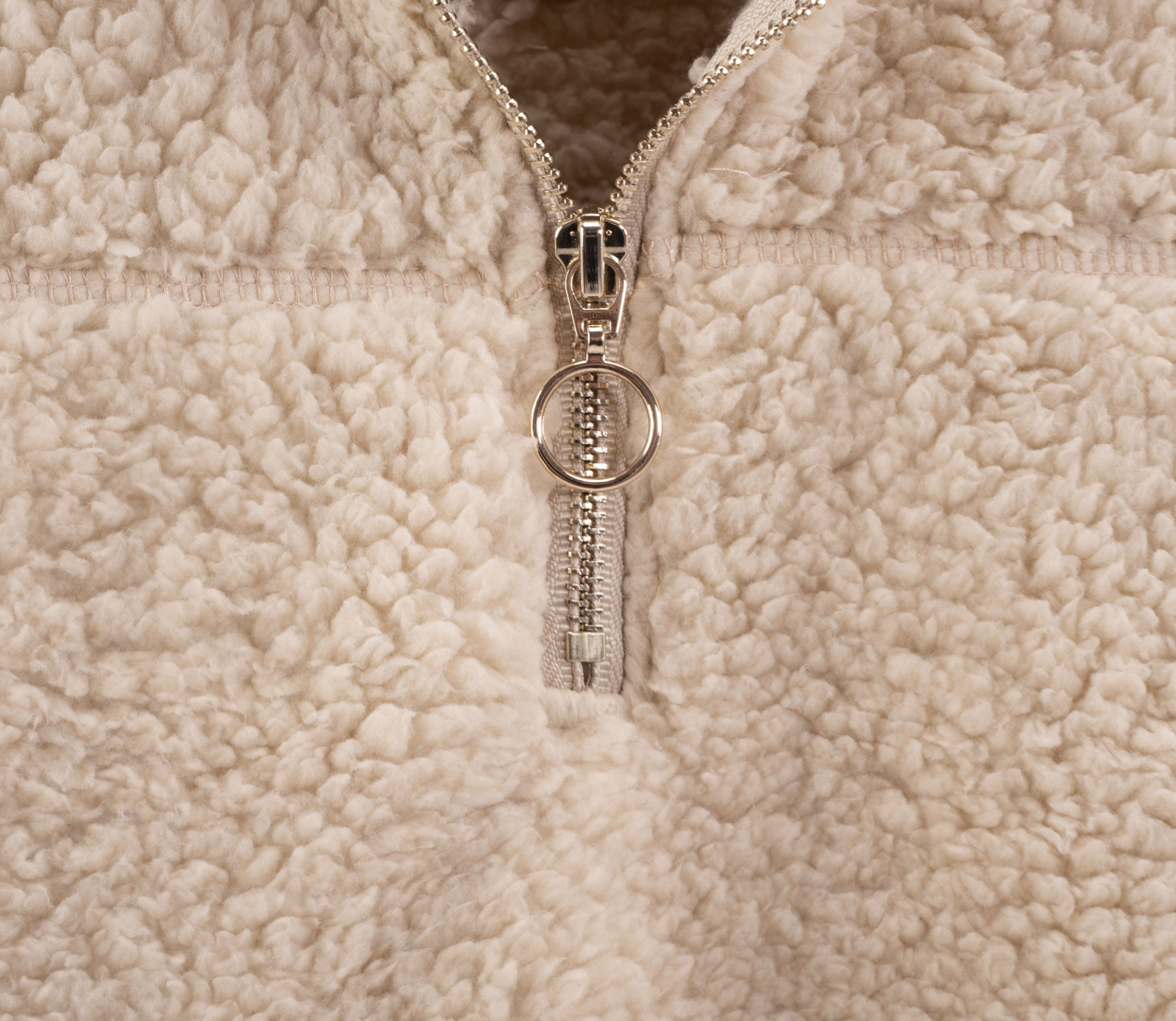 Women's sweatshirt Sherpa Beige l