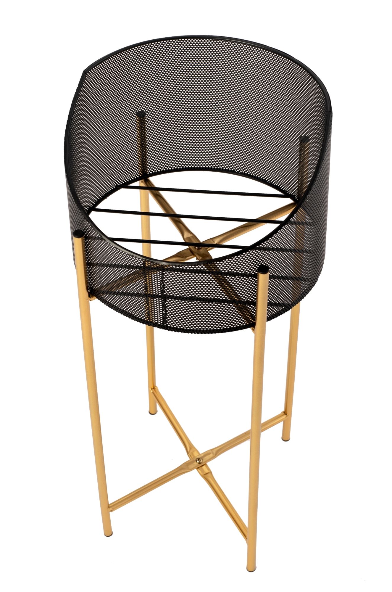 Juego de 2 Macizos de flores Gold Black