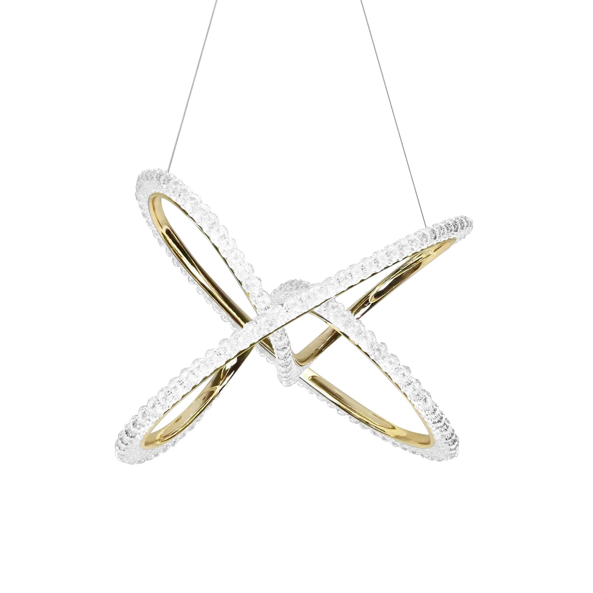 LED lámpa G035-CP Gold
