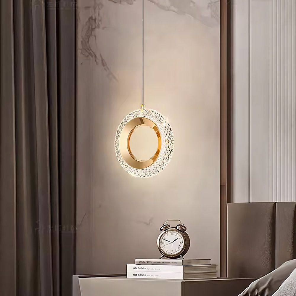 Lámpara Colgante de Cristal G119-1CP GOLD