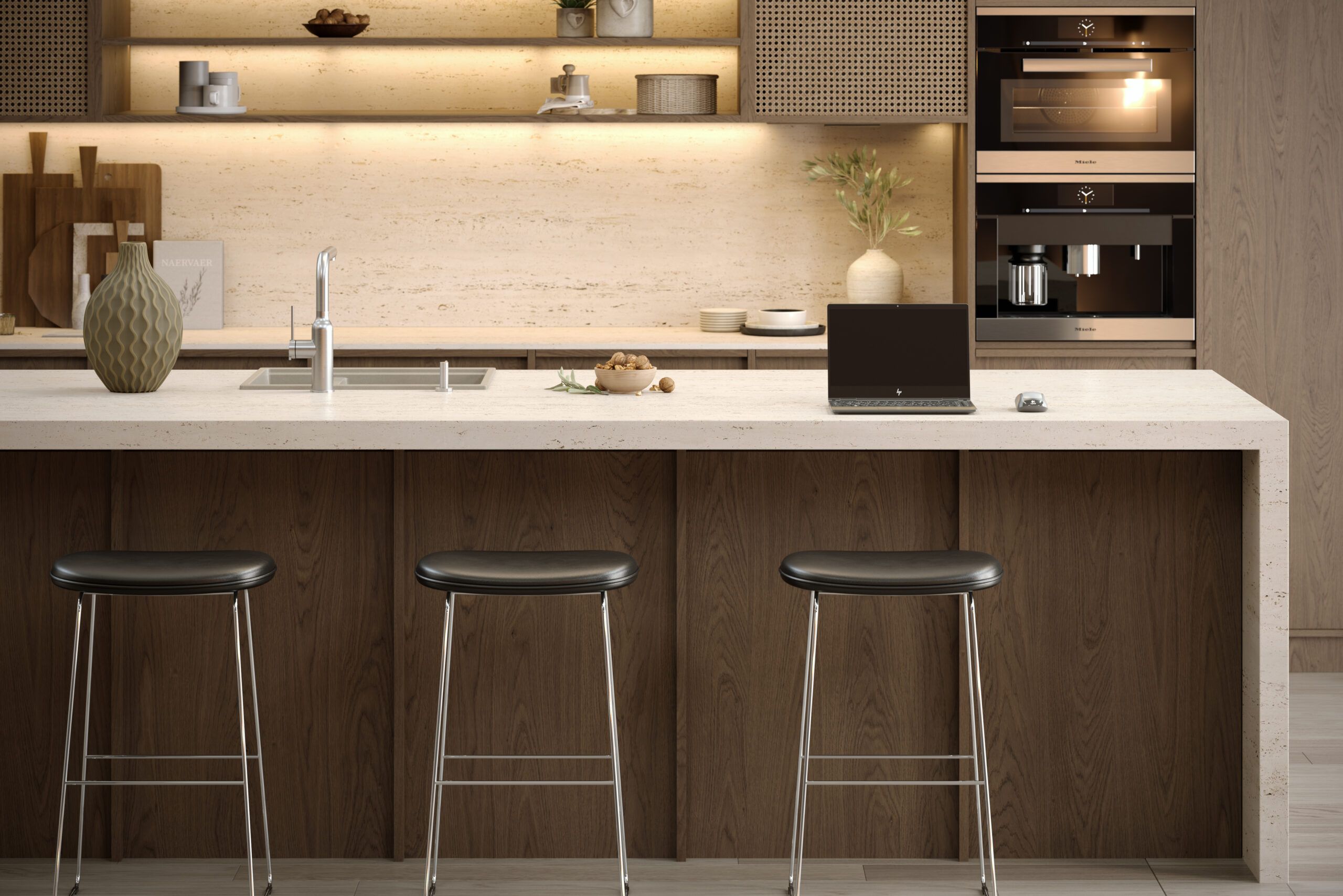 Granitspülbecken Logan 150 Beige