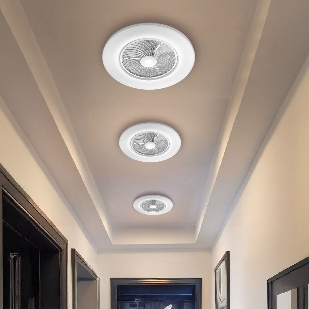 Lámpa ventilátorral APP1551-C WHITE