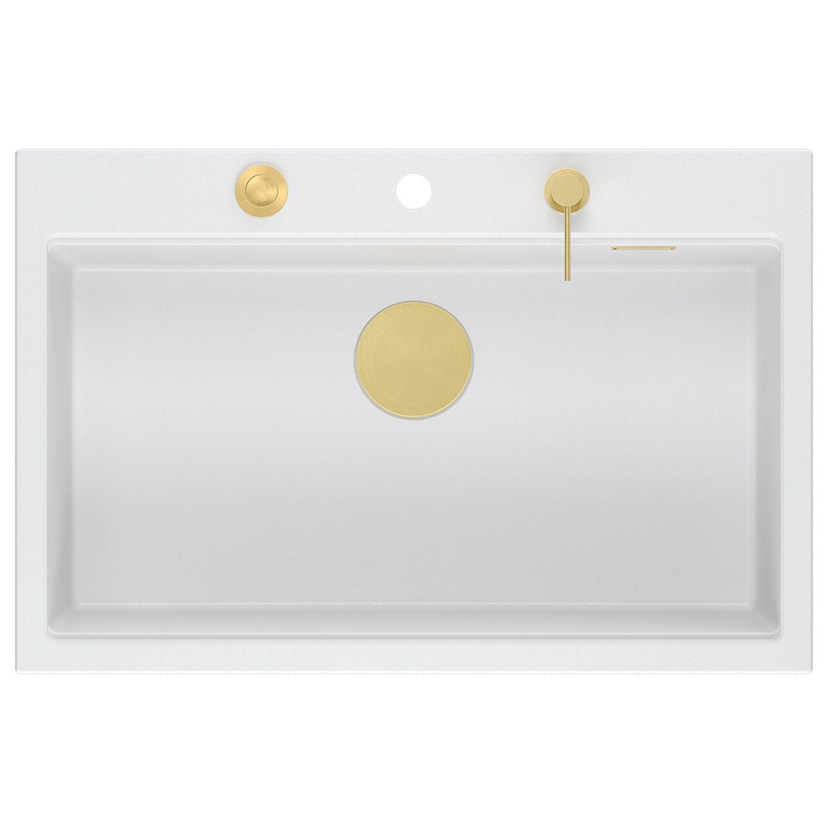 granito kriauklė MARC 110 WORKSTATION White