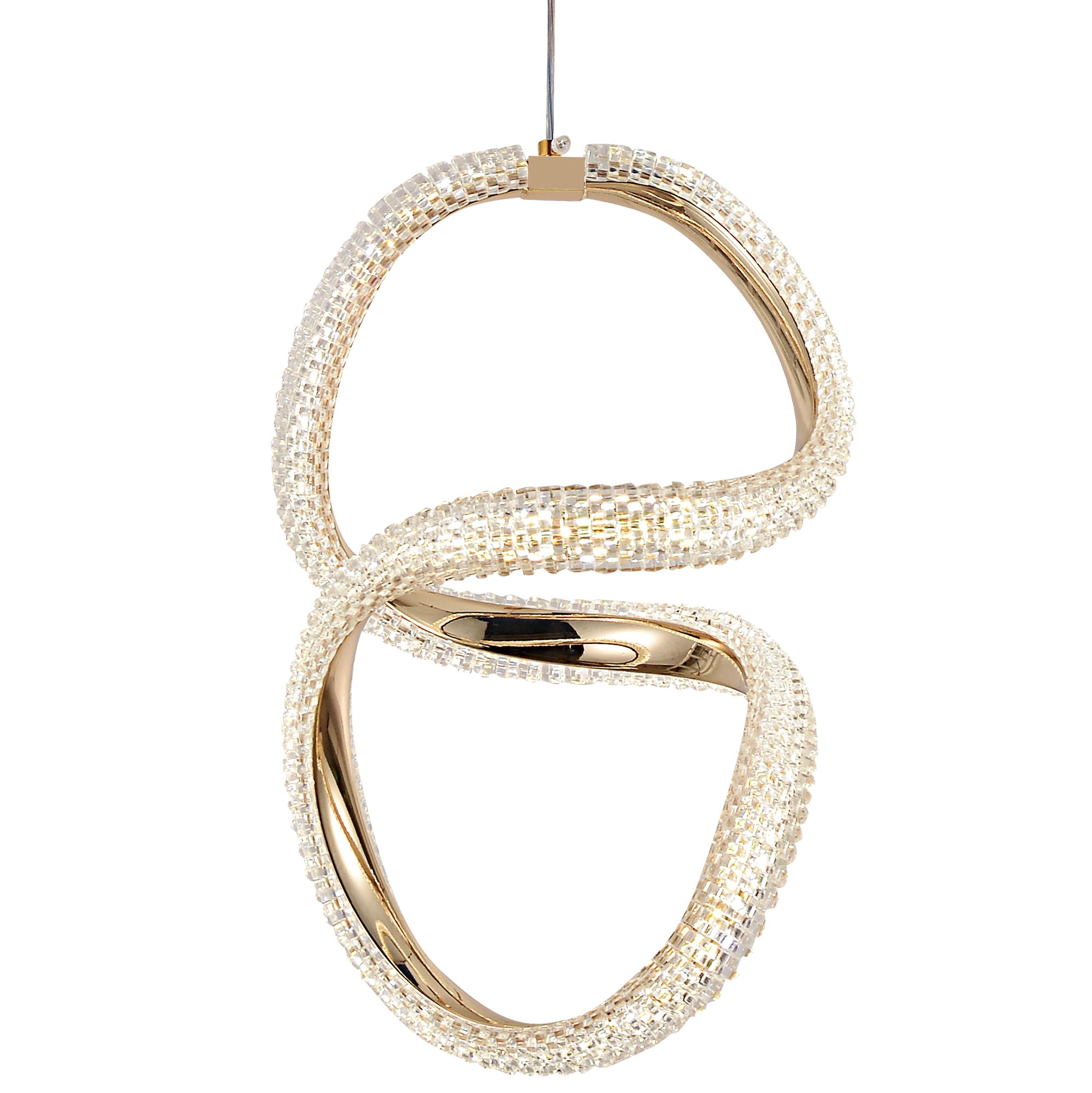 Pendant Lamp LED G077-3CPR Gold