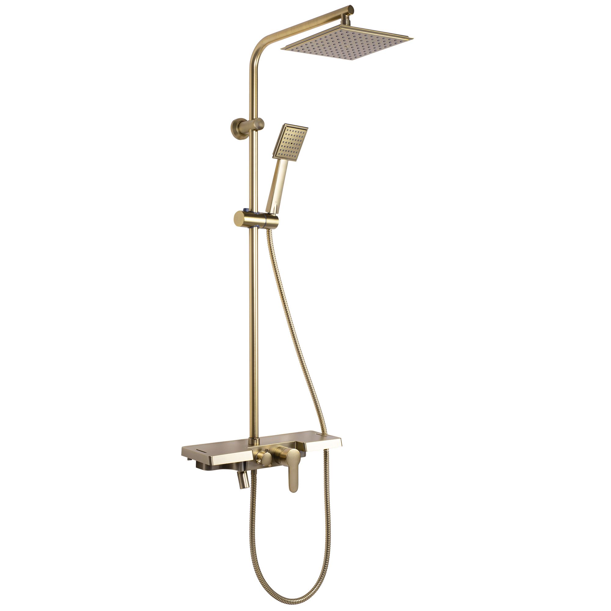 Στήλη ντους REA Bravo Gold Brushed