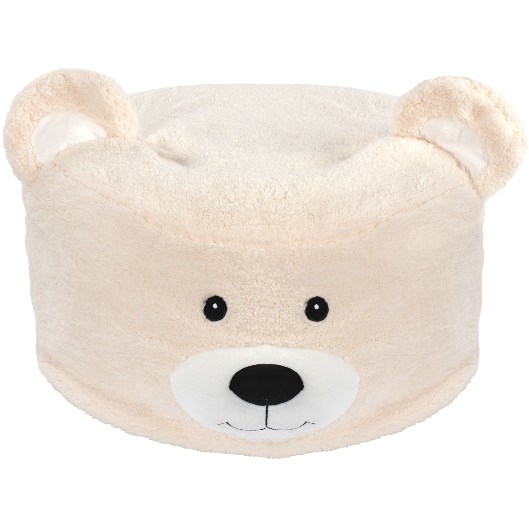 Puff de felpa Oso