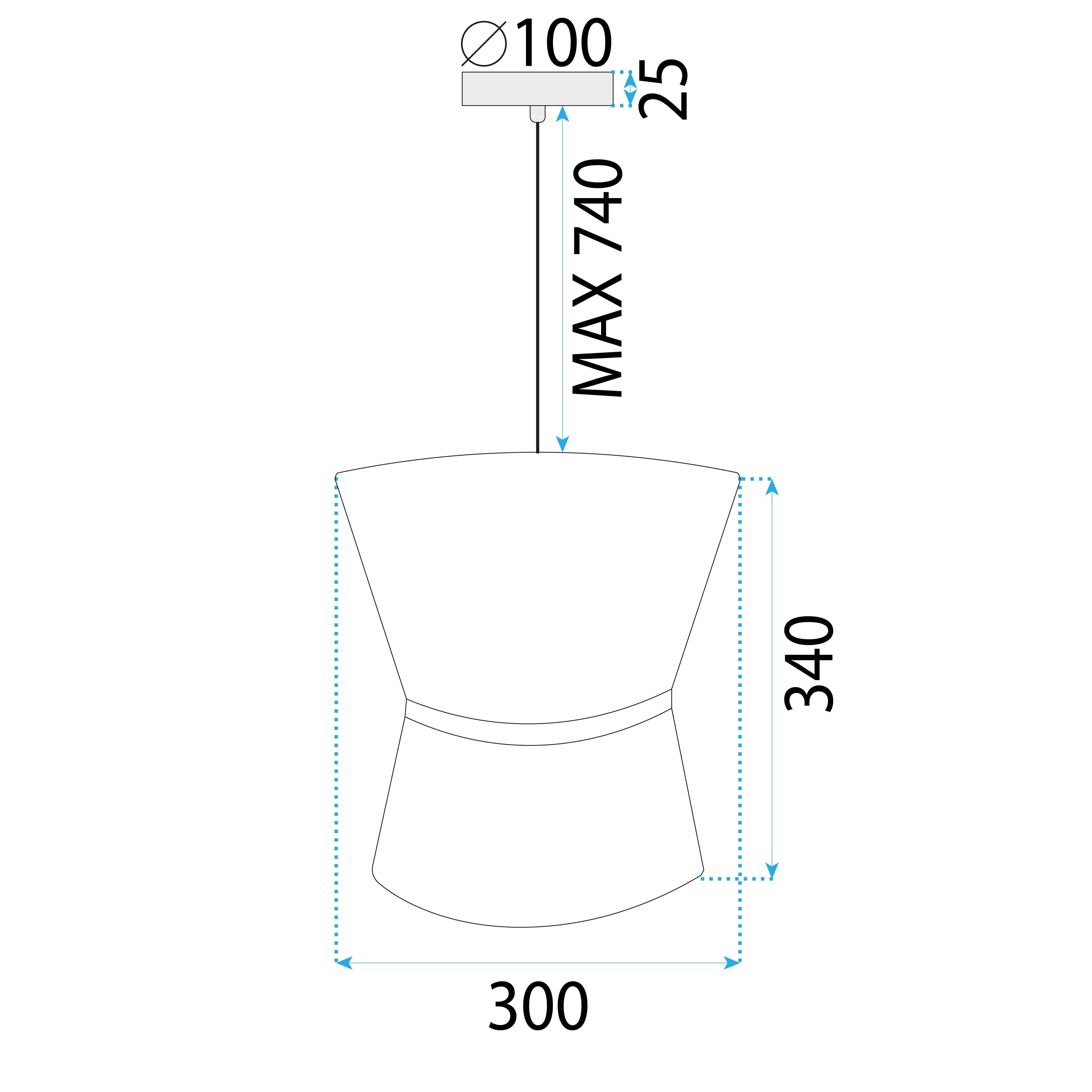 Люстра APP1504-1CP WHITE