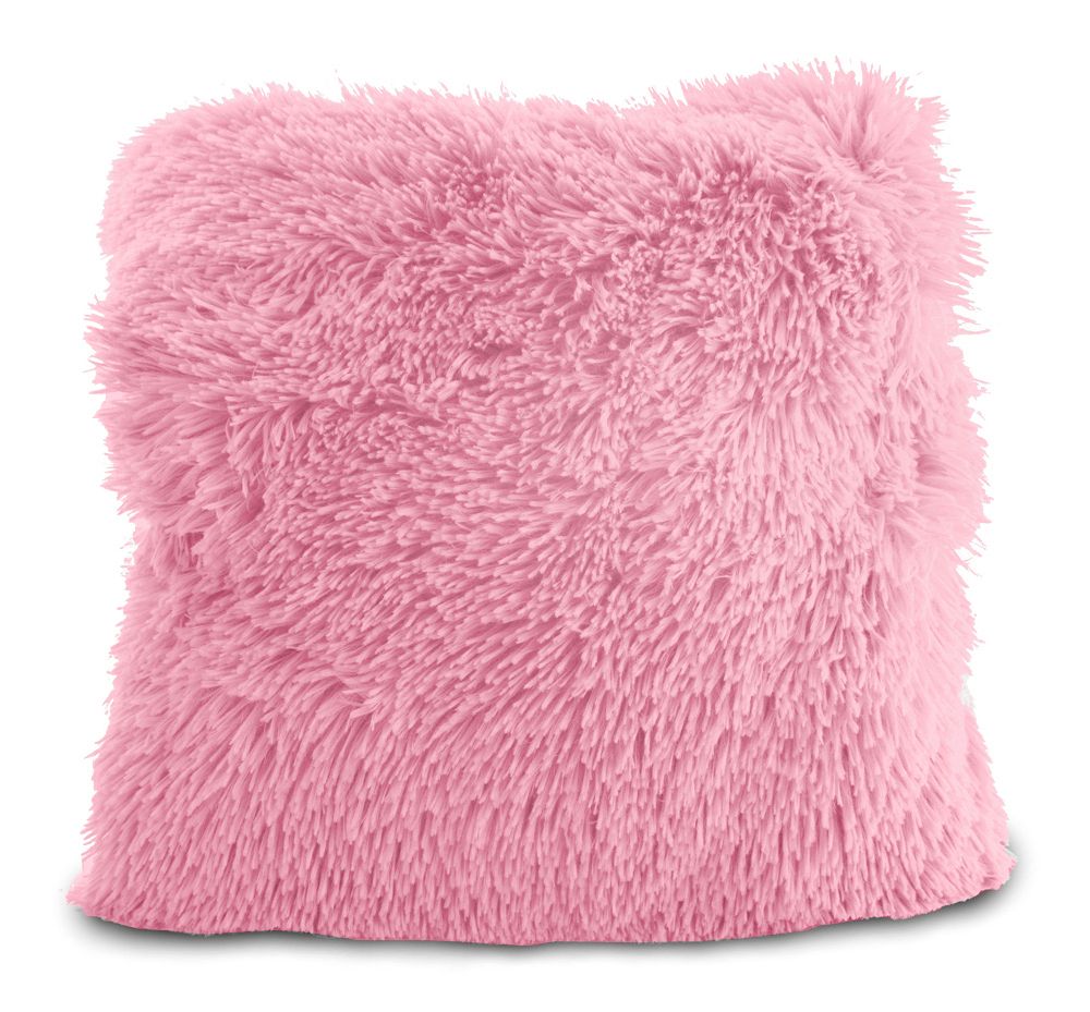 Fluffy pillowcase Elmo 40x40 Light Pink