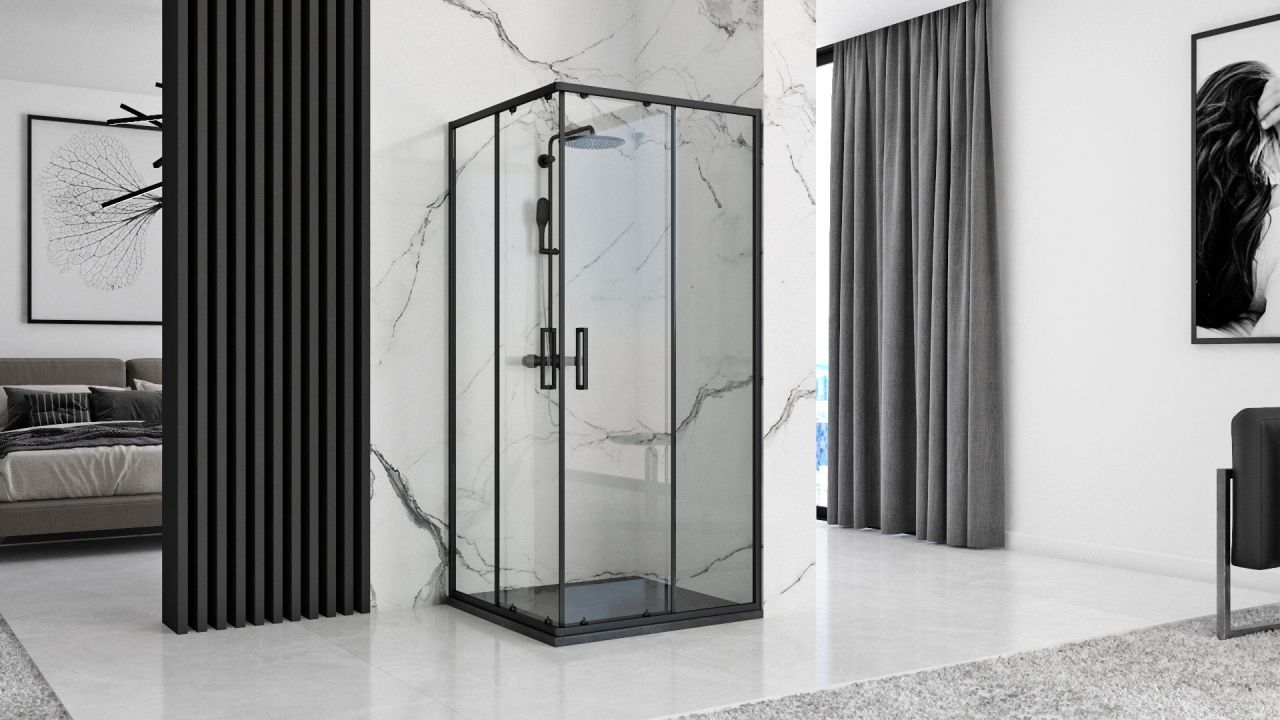 Zuhanytálca Rea Stone 90 x 90