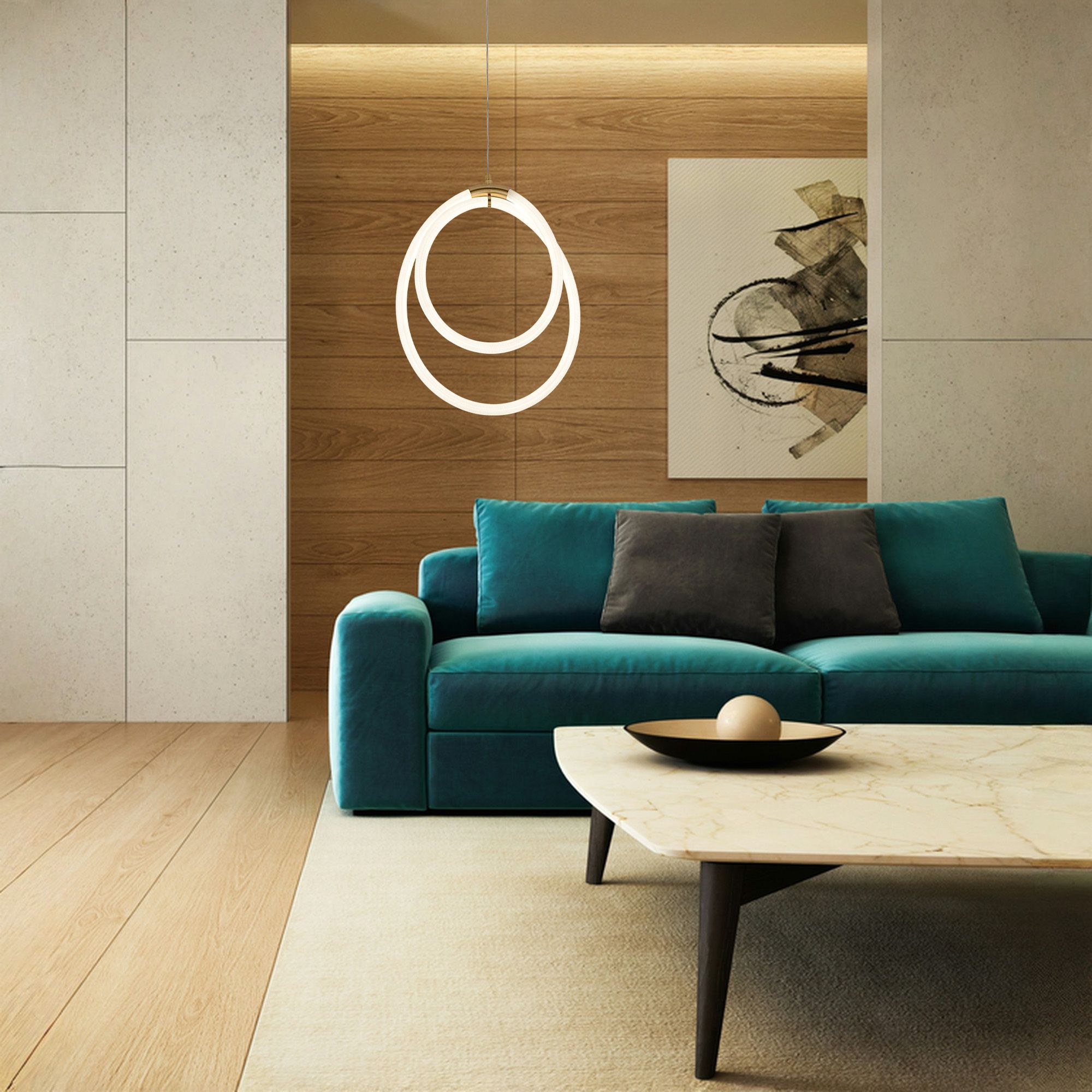 Lámpara LED G021-CP Gold
