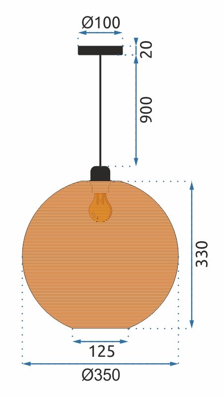 Lámpara APP882-1CP