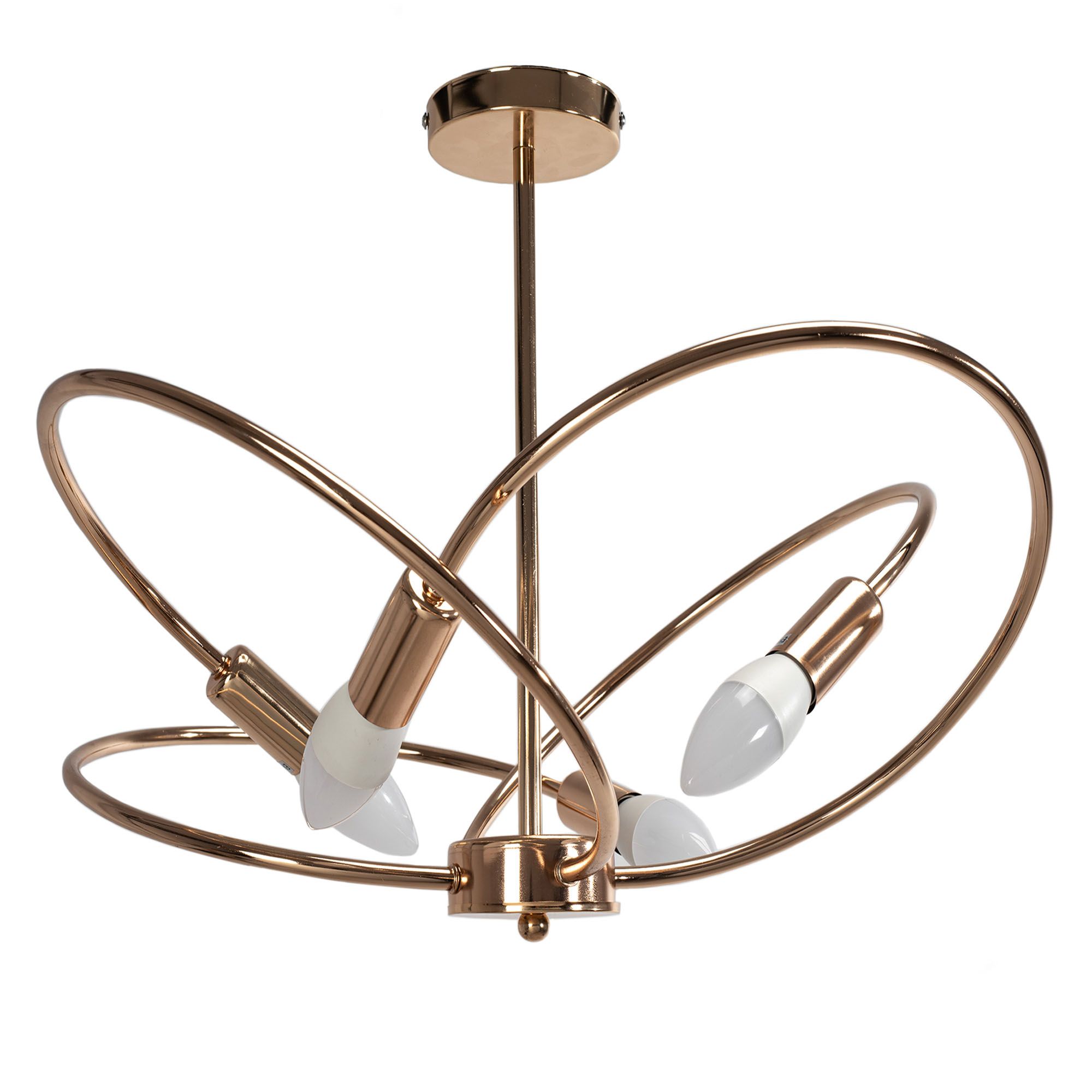 Lámpara 4 Rose Gold APP1092-4C