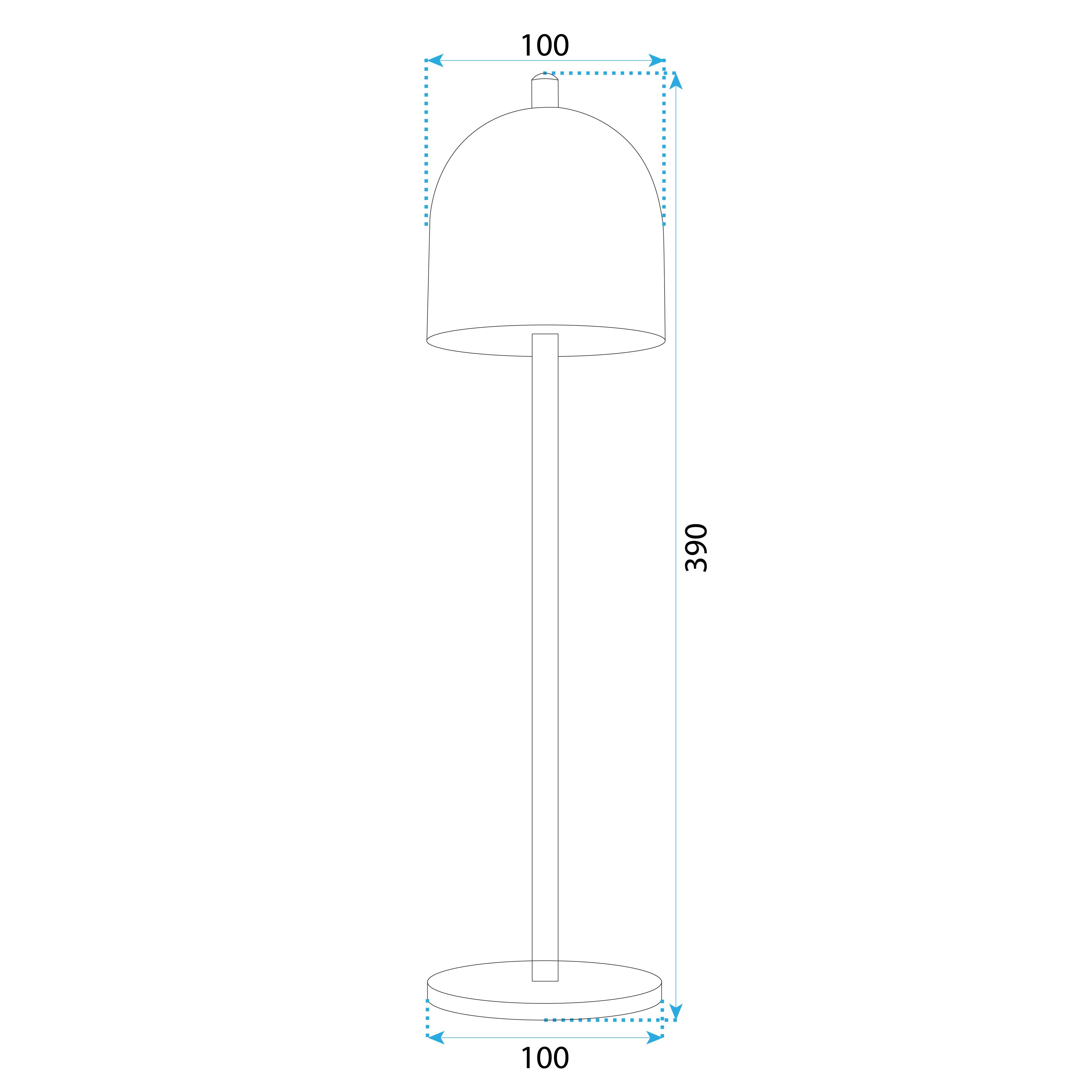 Bedside lamp APP1362-T grey