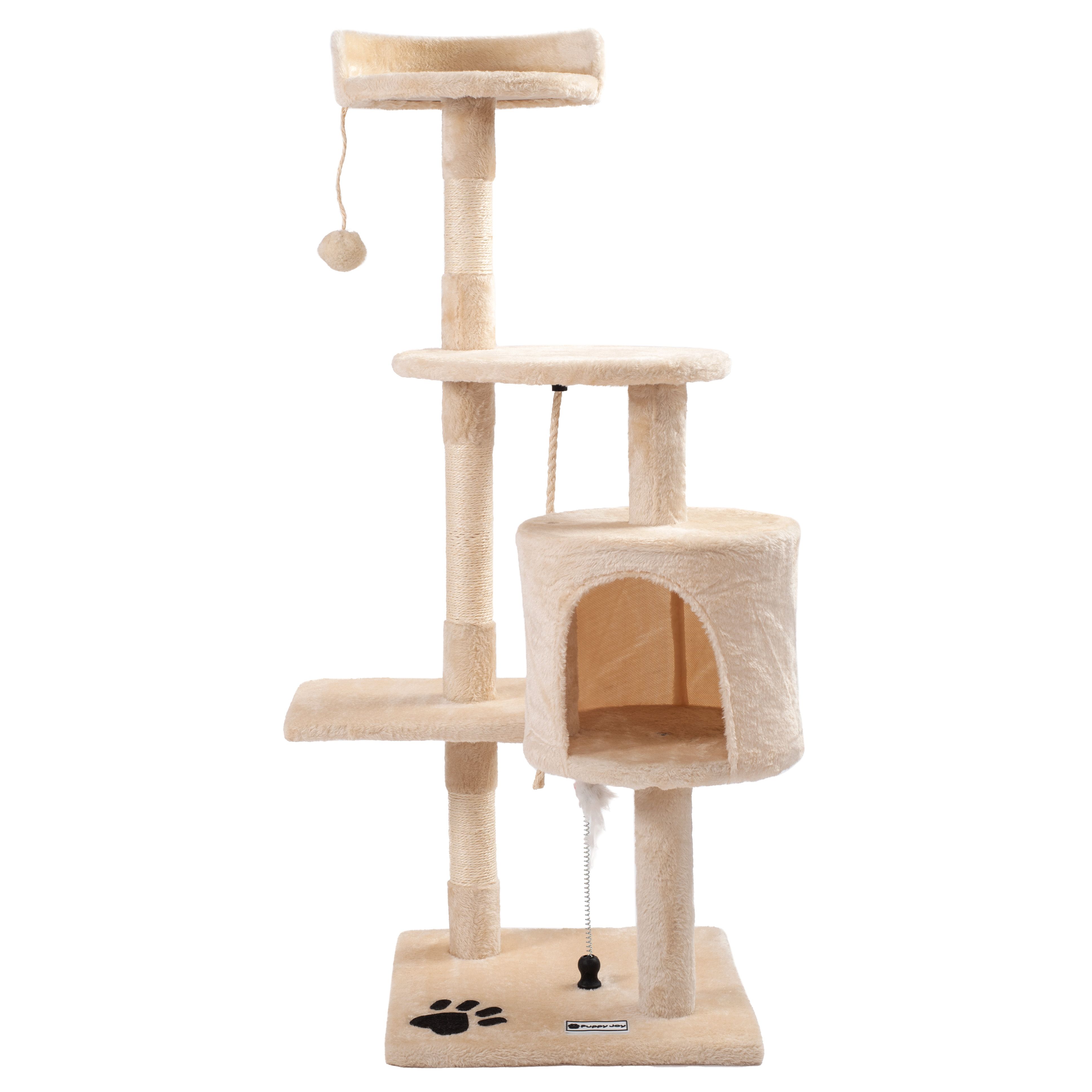 cat tree beige
