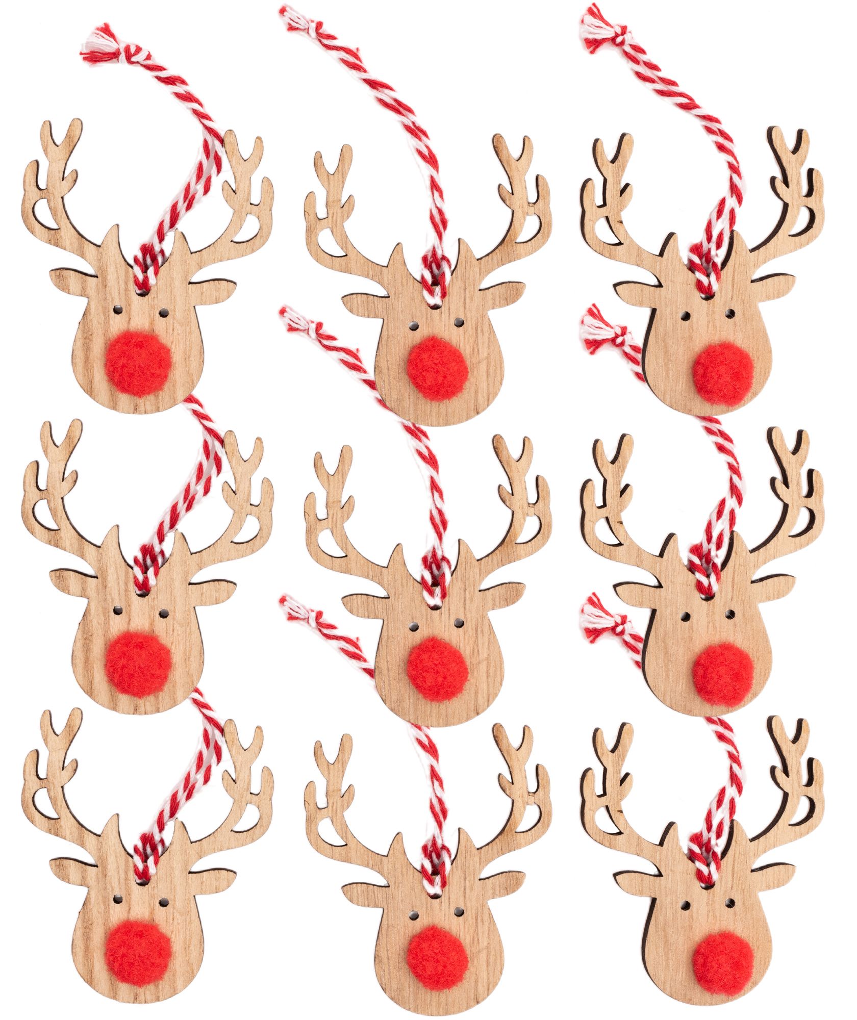 Набір ялинковий REINDEERS 9 шт