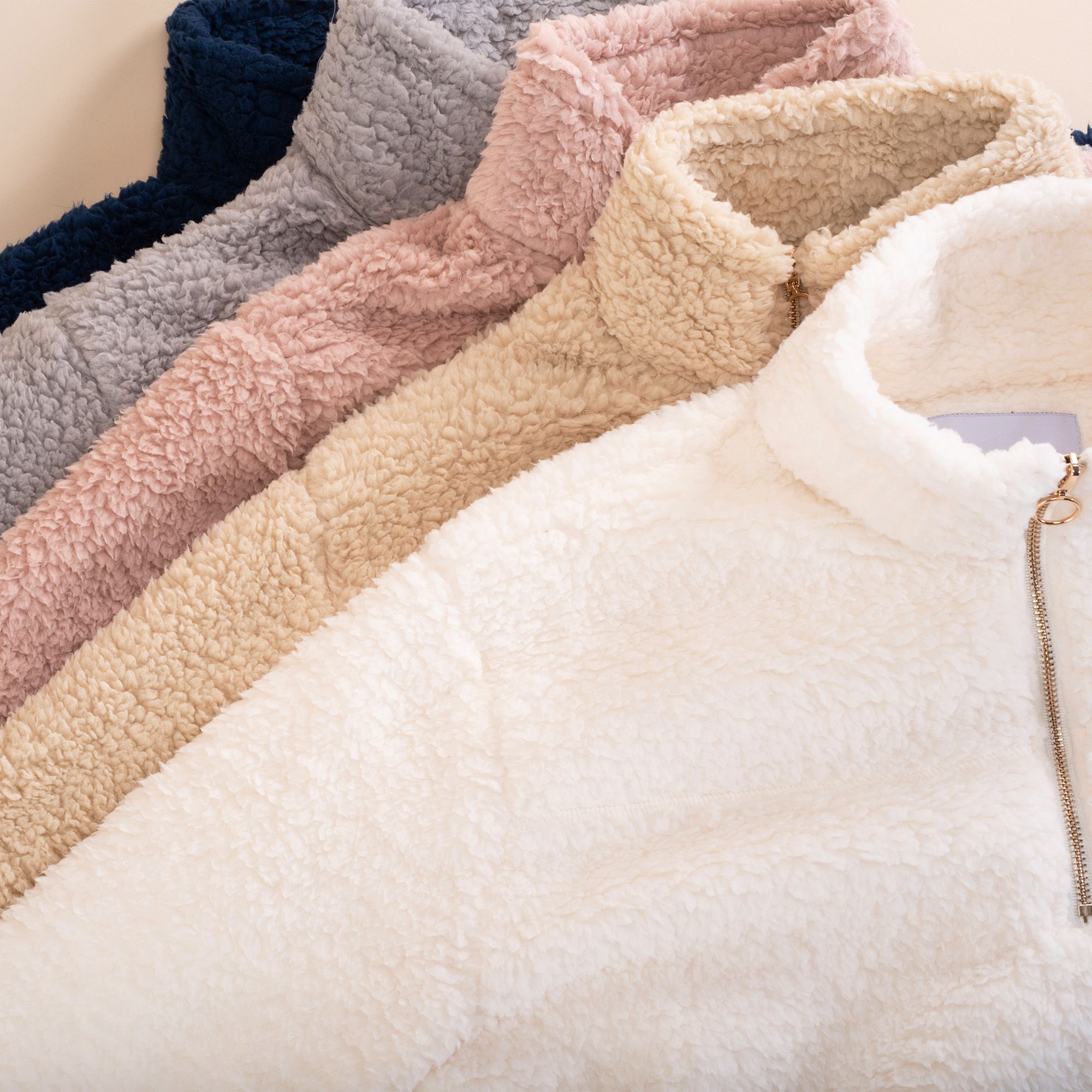 Women's sweatshirt Sherpa Dirty Pink  s