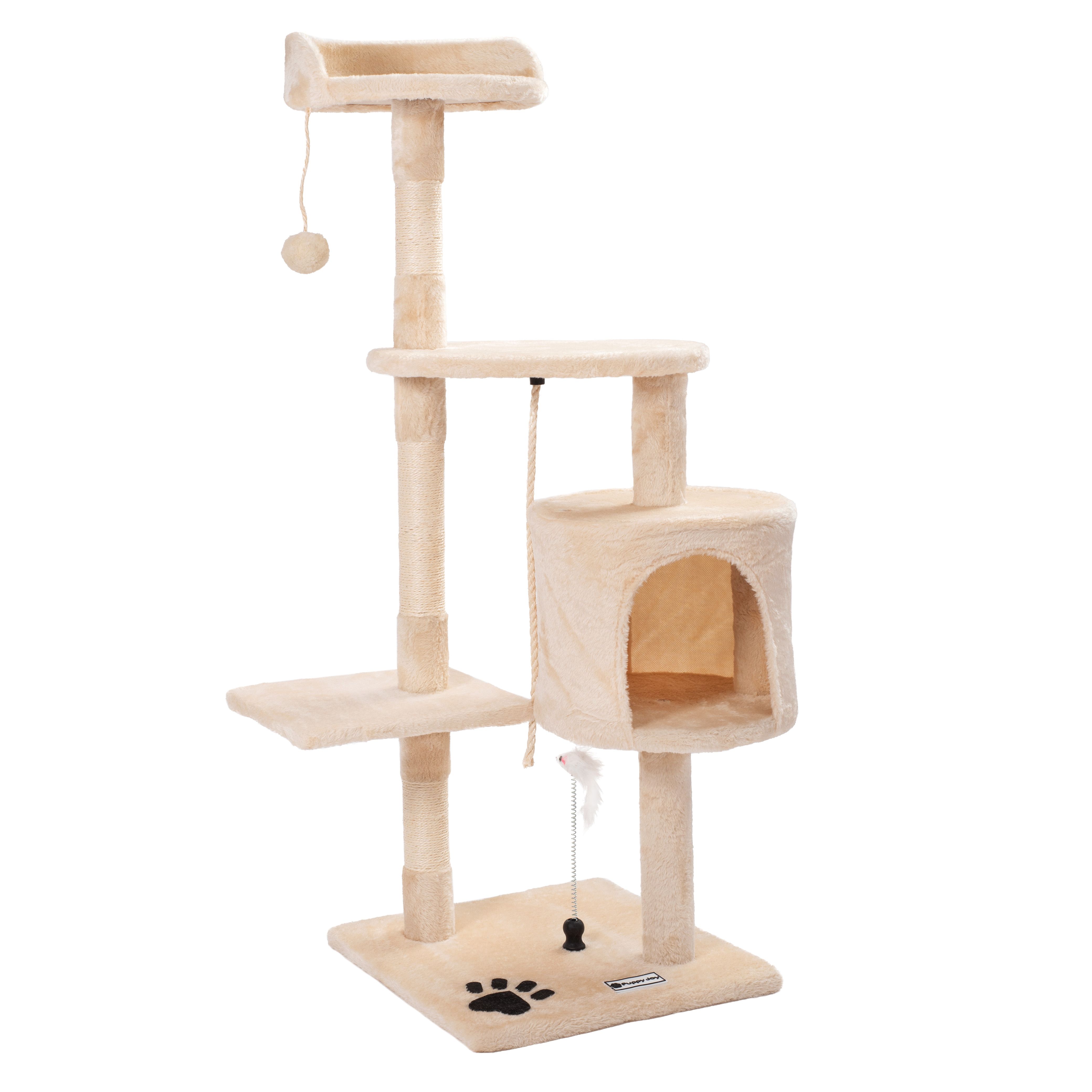 cat tree beige