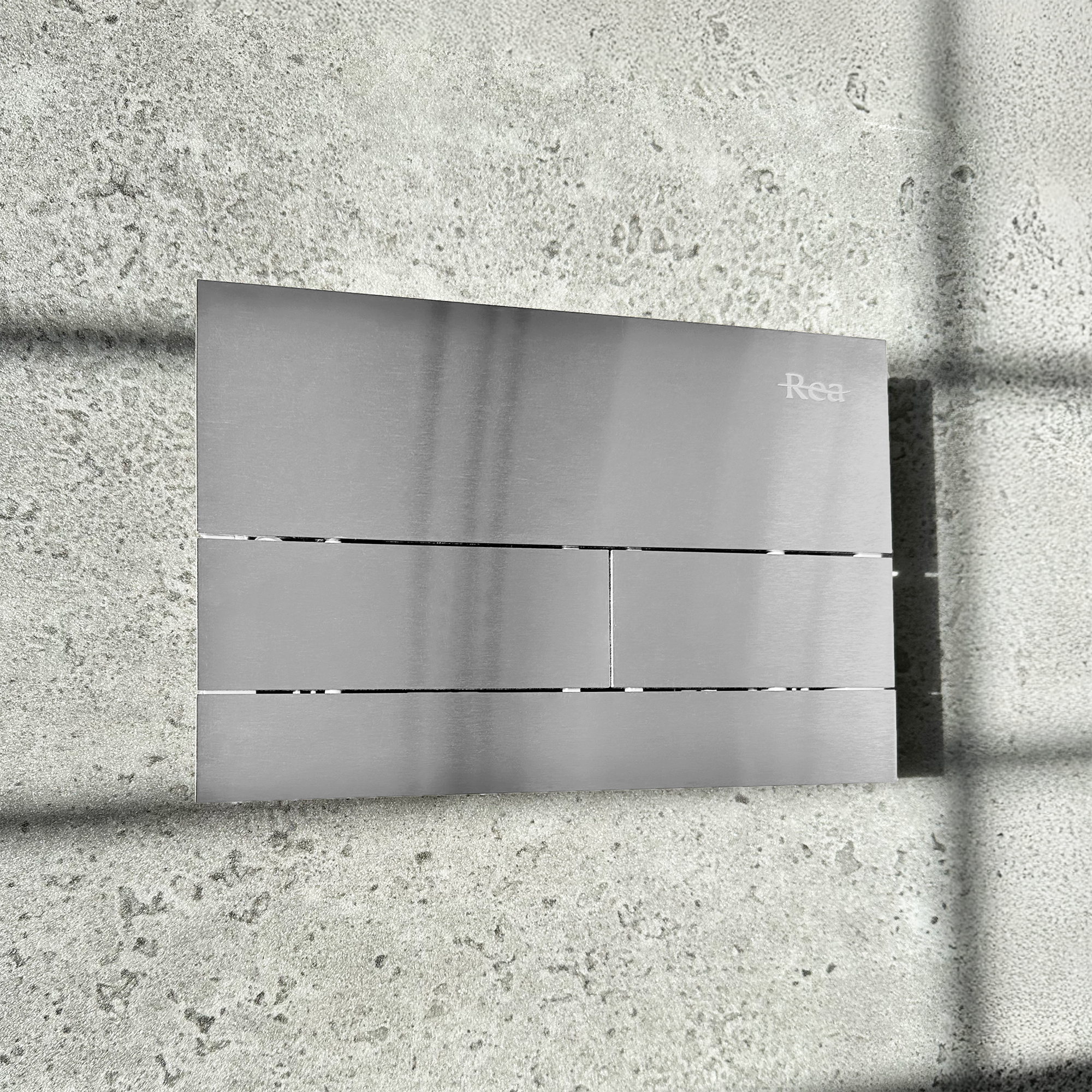 Bâti support wc K011A-Q REA T Brush Steel