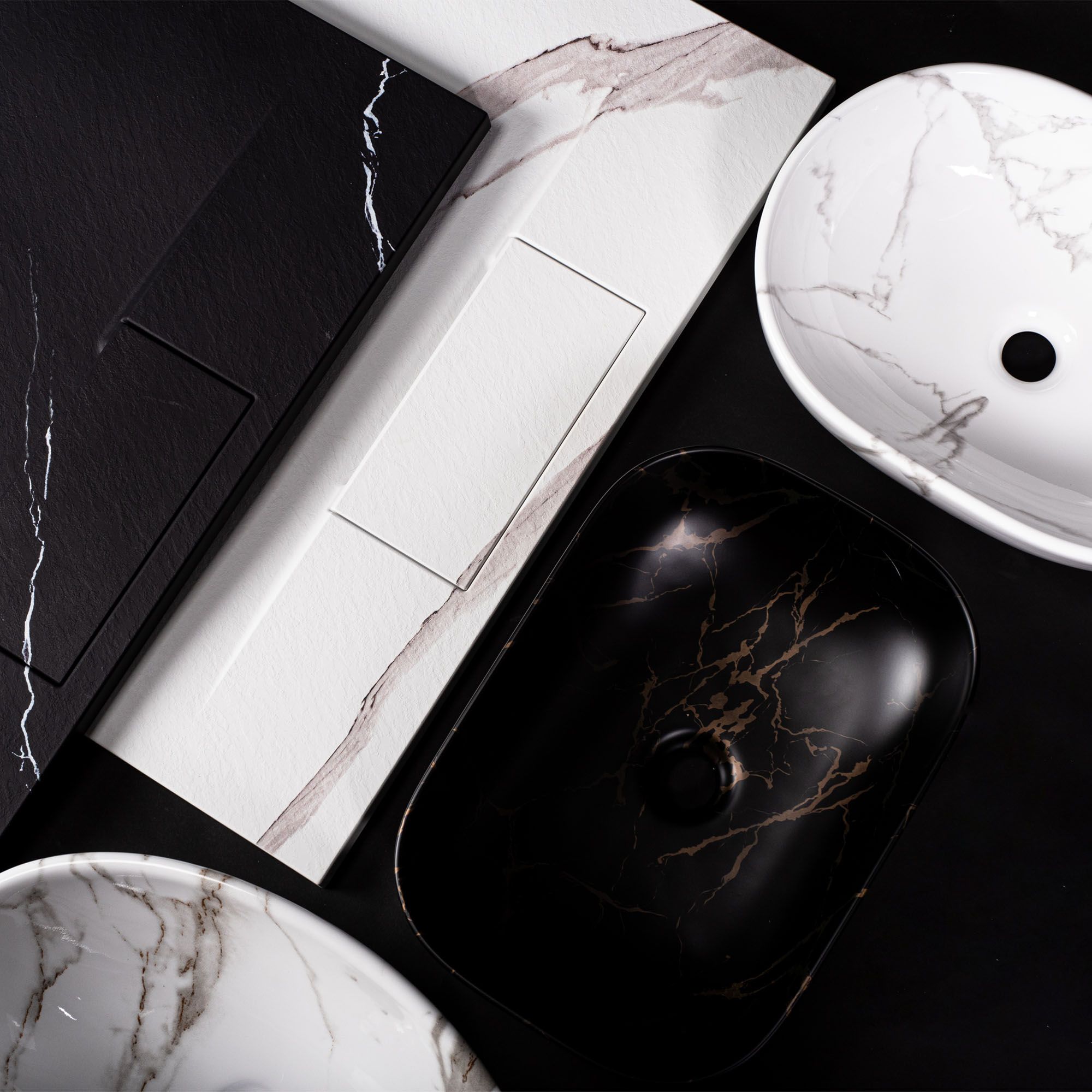 Lavabo sobre encimera REA Royal Mini Aiax Shiny