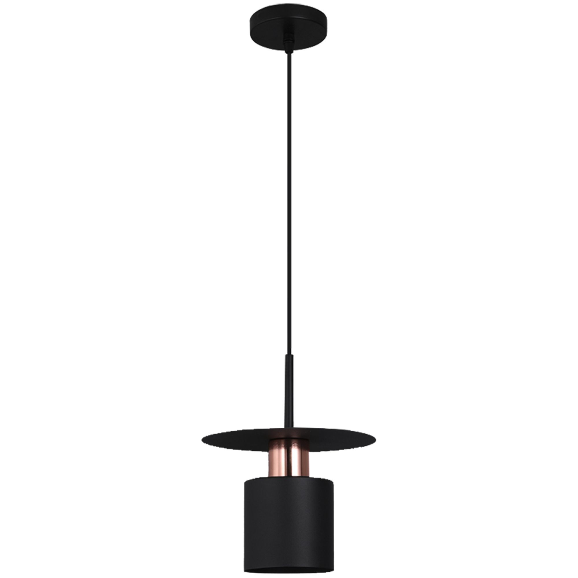 Lamp APP1145-1CP Black Rose Gold