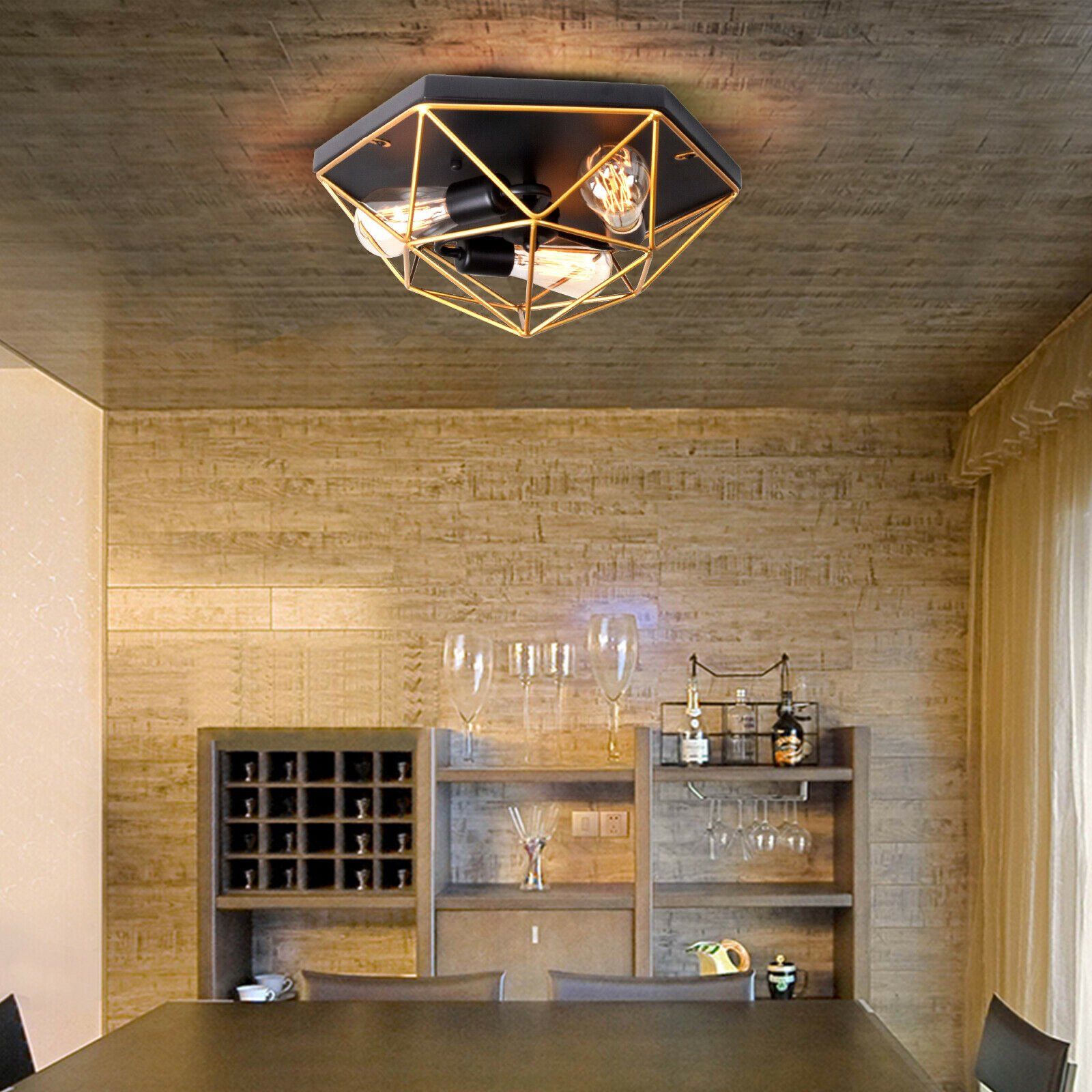 Ceiling plafond Black Gold APP1094-3C