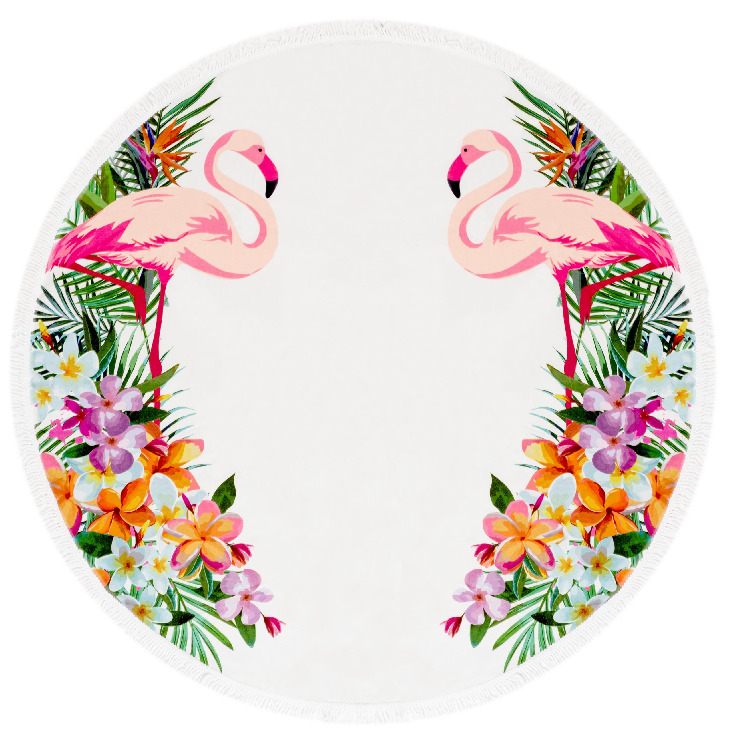 Plážová osuška Flamingo 150 cm BTR-02