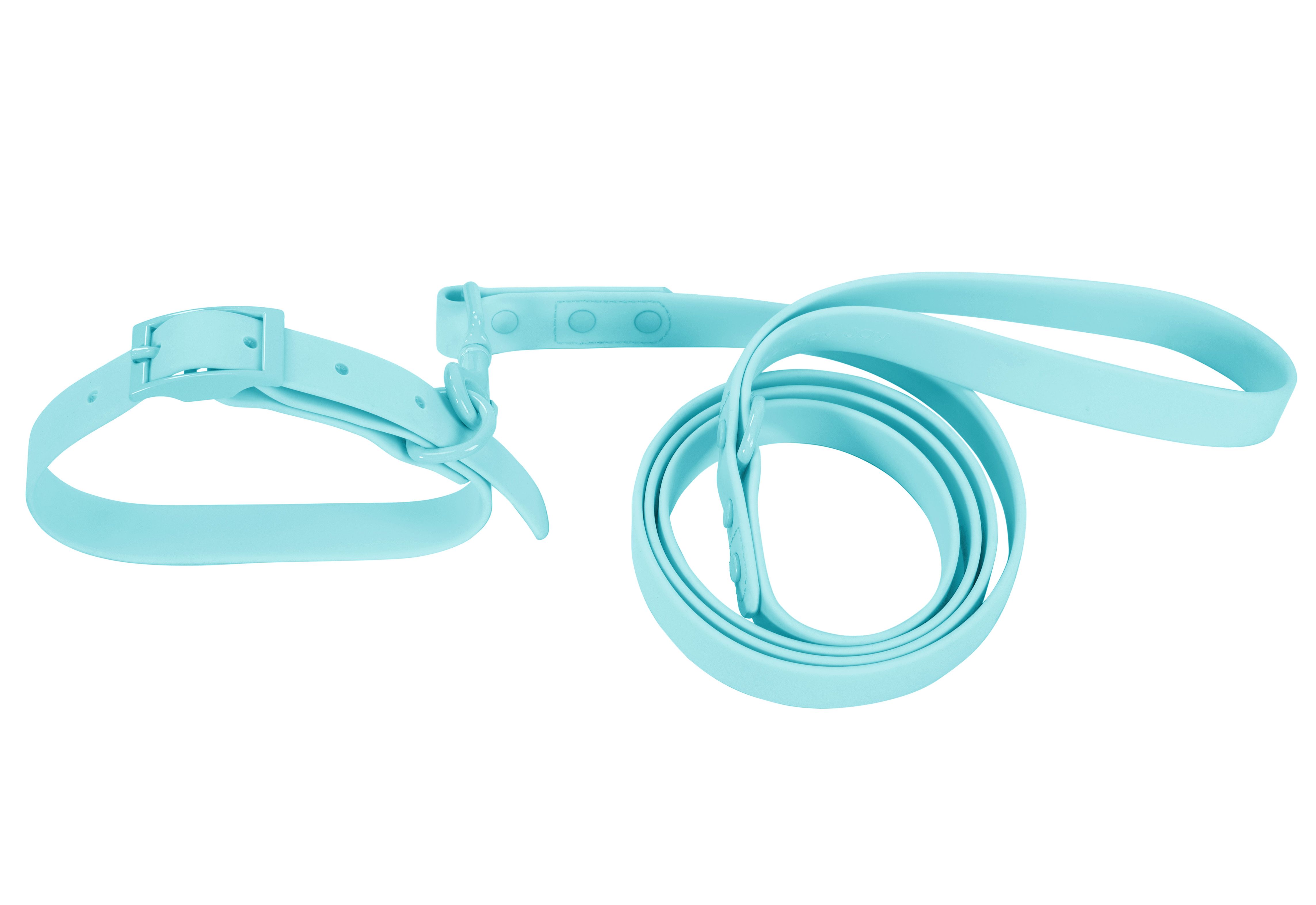 Leash and Collar PJ-074 blue M