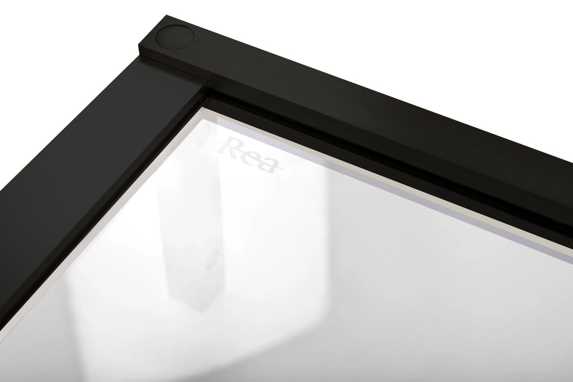 Duschkabine REA Hugo Double Black 100x100