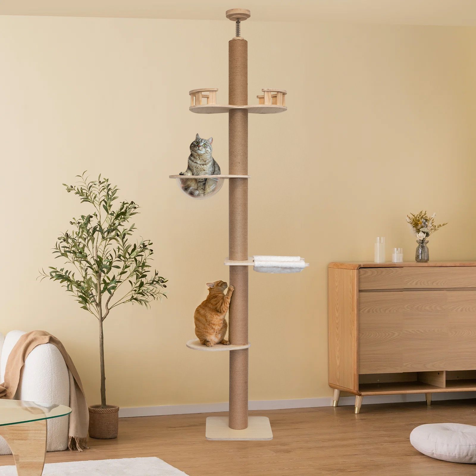 cat tree beige P70503