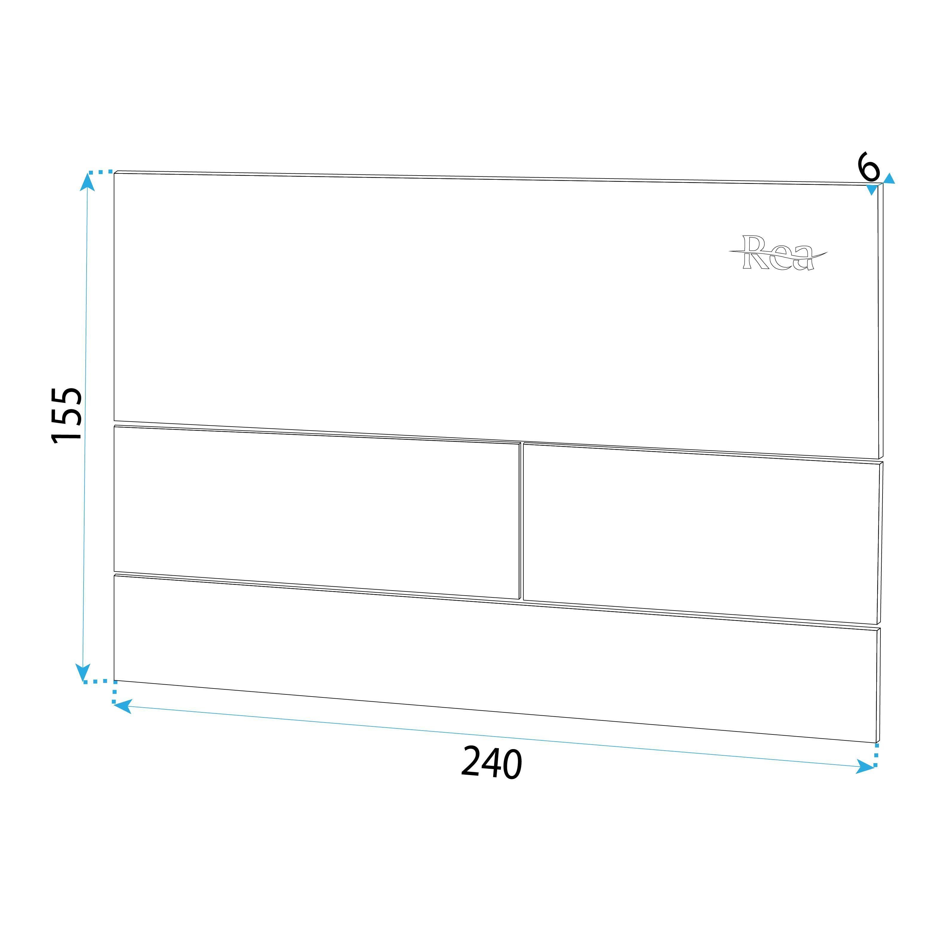Bâti support wc K011A-Q REA T Brush Steel