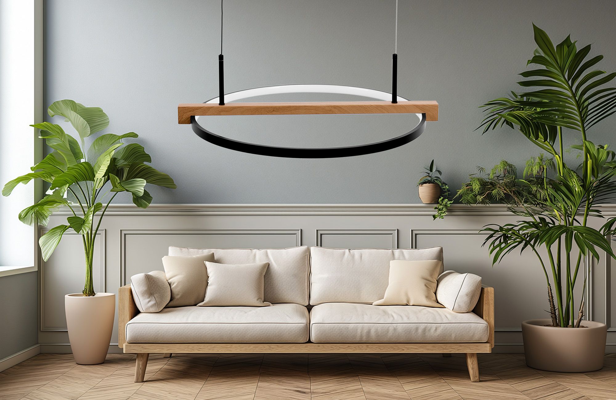 LED Lamp wood APP1530-CP