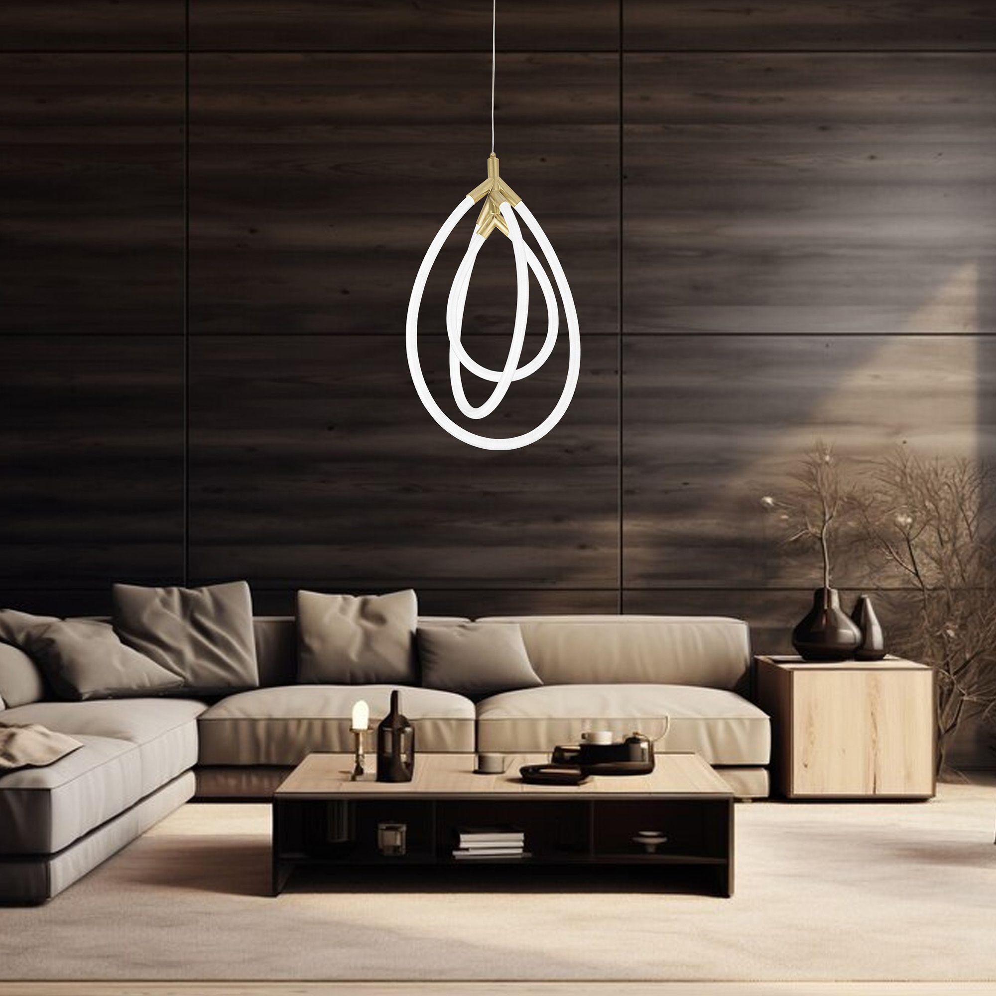 LED lámpa G018-CP Gold