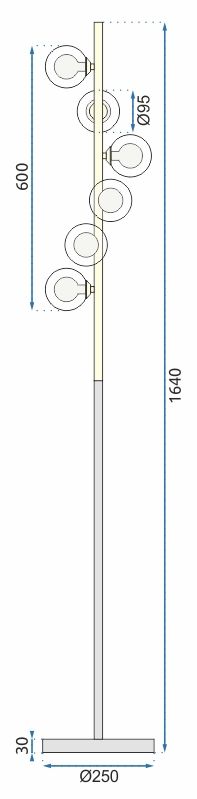 Lamp  APP917-6F