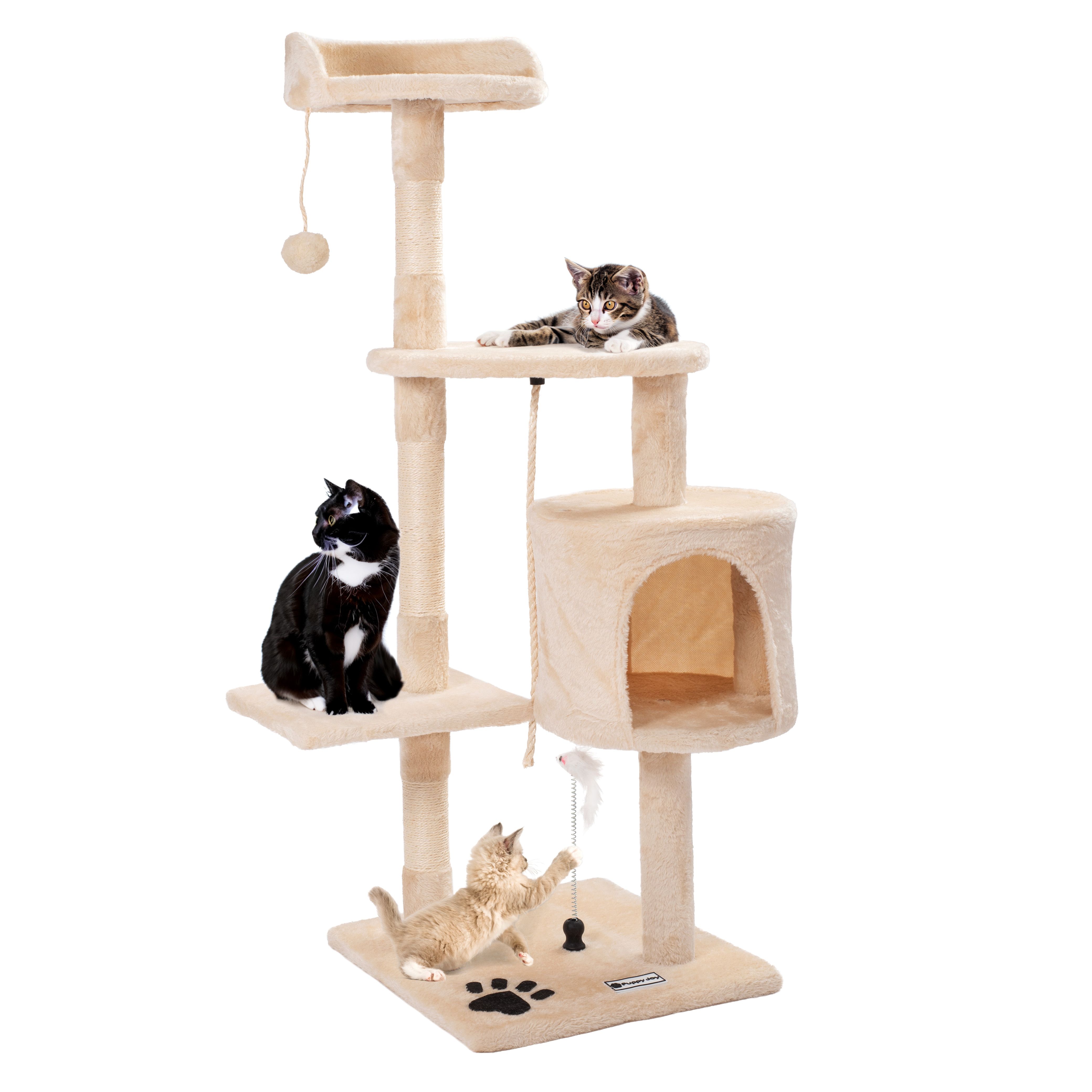 cat tree beige