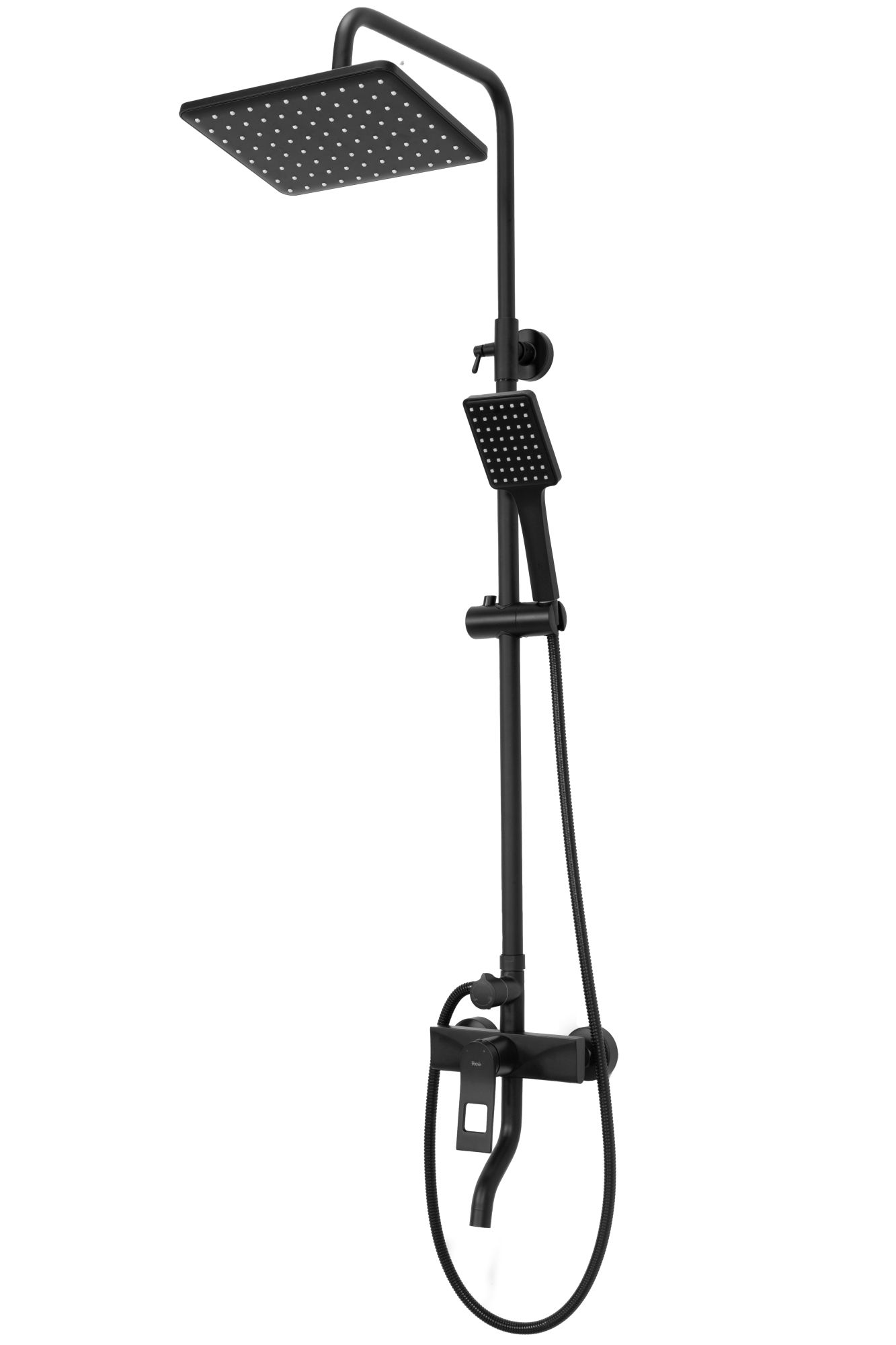 Shower set REA SOUL Black