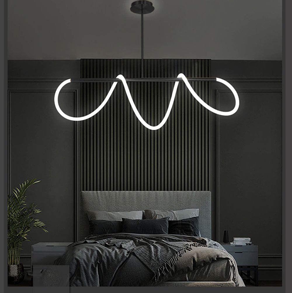 Mennyezeti LED Lámpa APP856-CP Long Fekete
