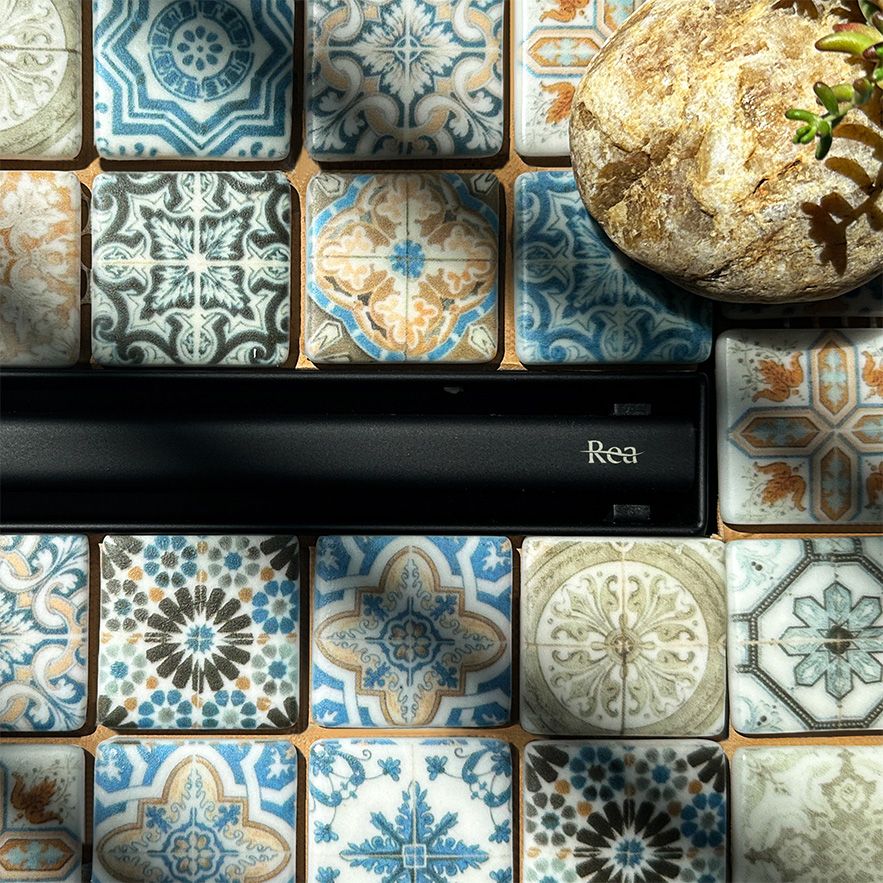Lineáris lefolyó Neox Slim pro black 60