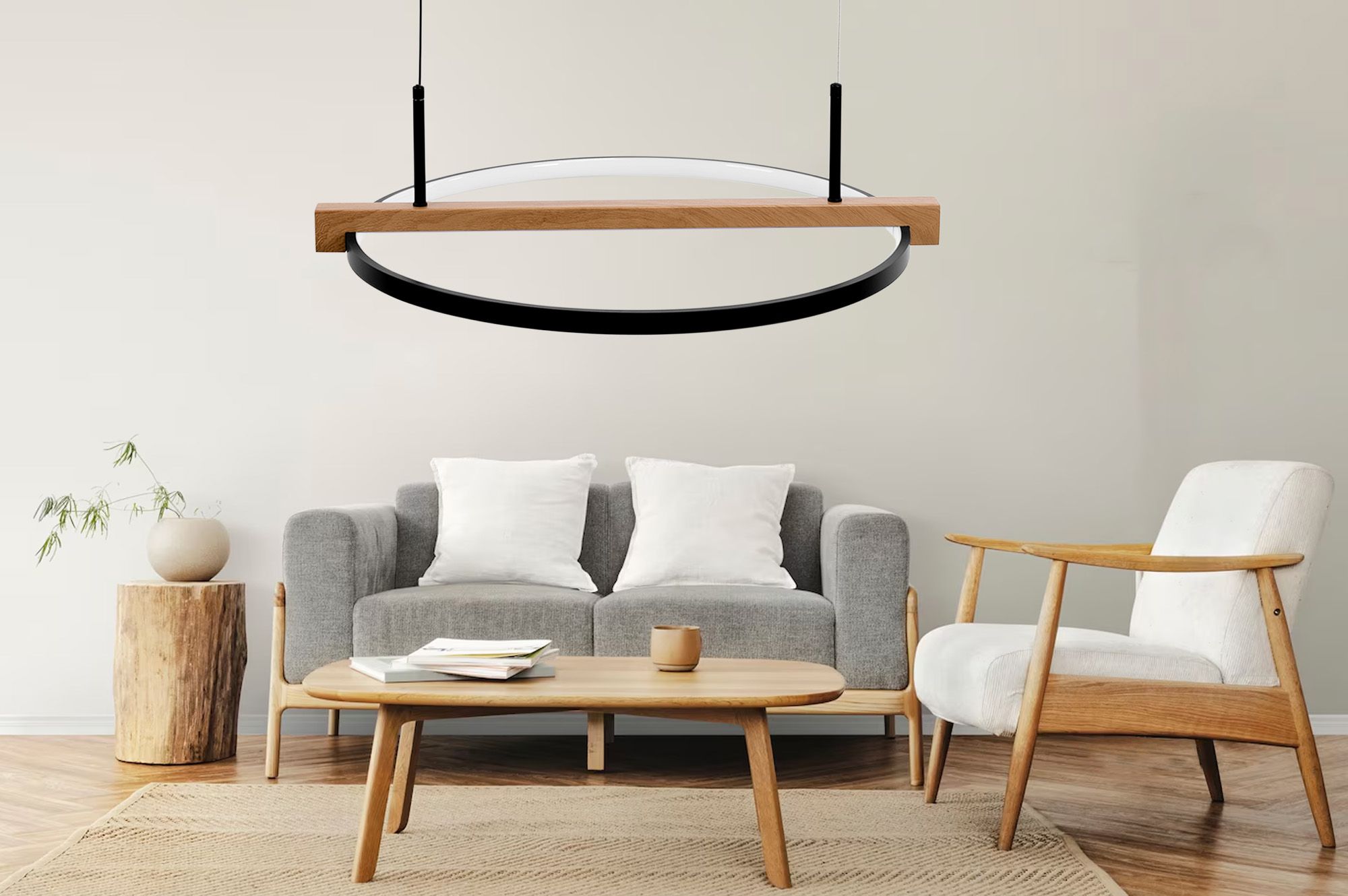 LED Lamp wood APP1530-CP