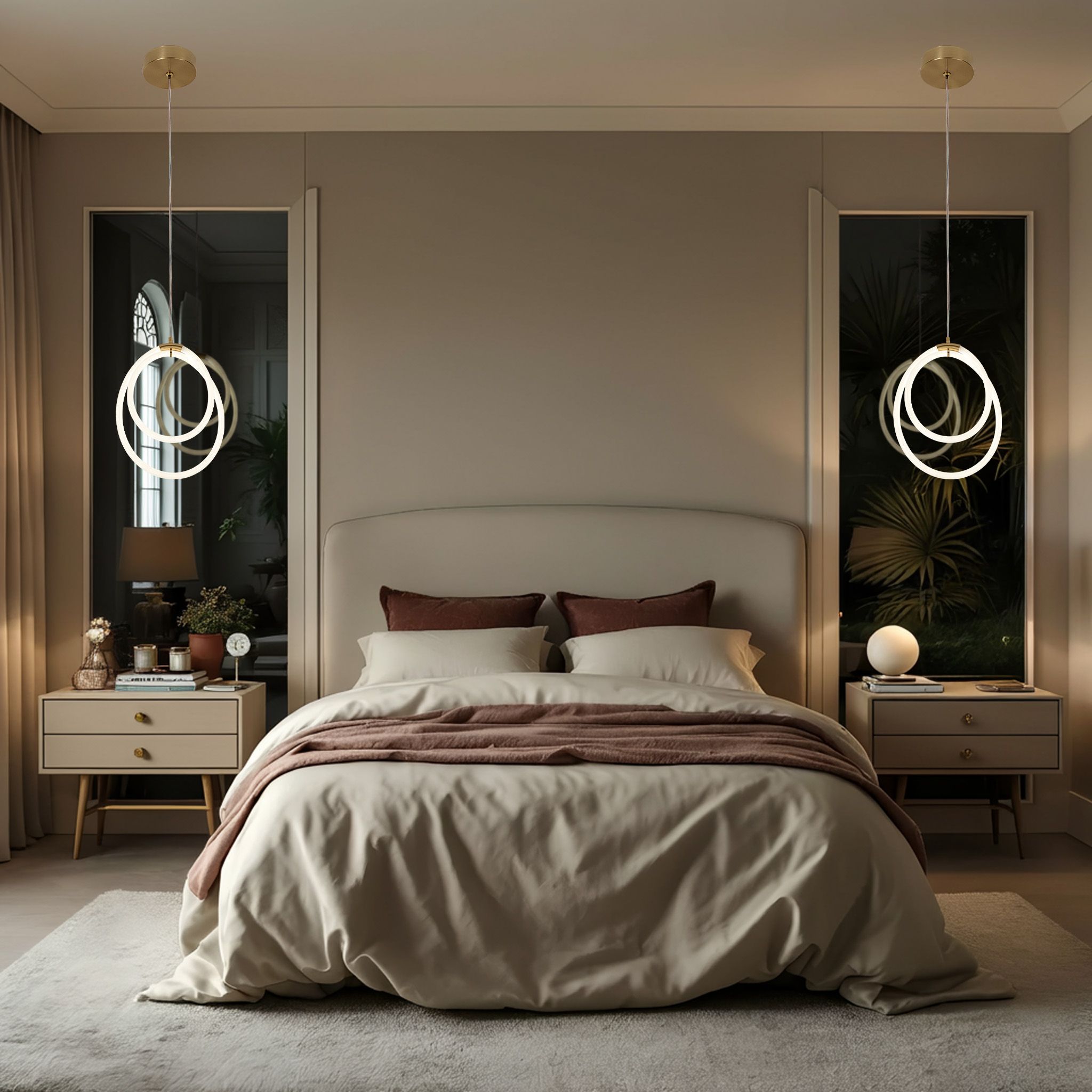 Lámpara LED G021-CP Gold