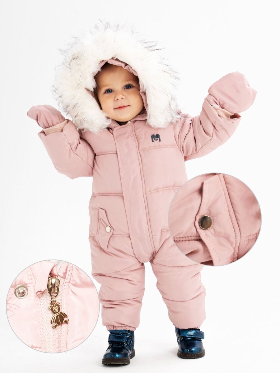 Дитячий комбінезон Pink 72-76cm